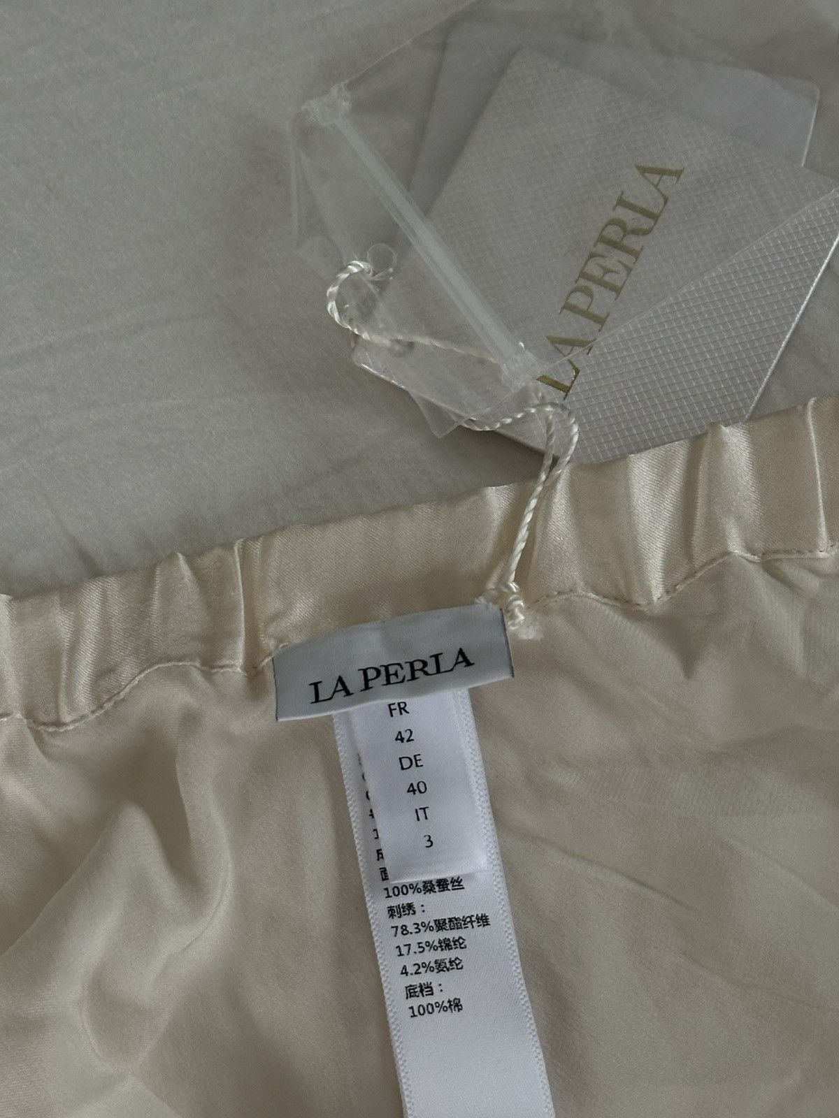 La Perla La Perla Maison Silk Sleep Shorts Size 30" / US 8 / IT 44 - 4 Thumbnail