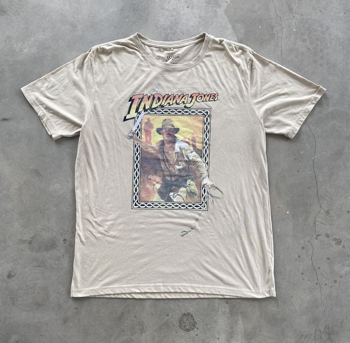 Vintage VINTAGE MOVIE INDIANA JONES TEE Size US XXL / EU 58 / 5 - 1 Thumbnail