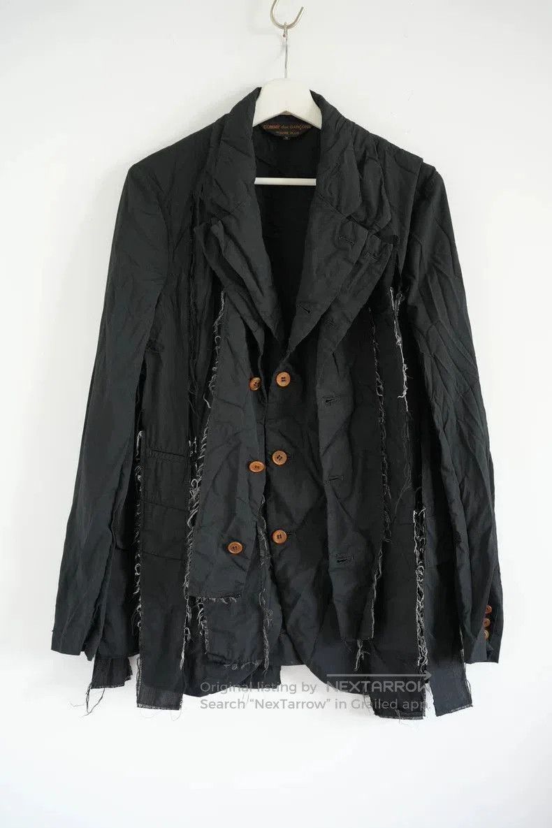 Comme des Garcons Comme des Garcons Double Ripped Blazer. Size US M / EU 48-50 / 2 - 1 Thumbnail