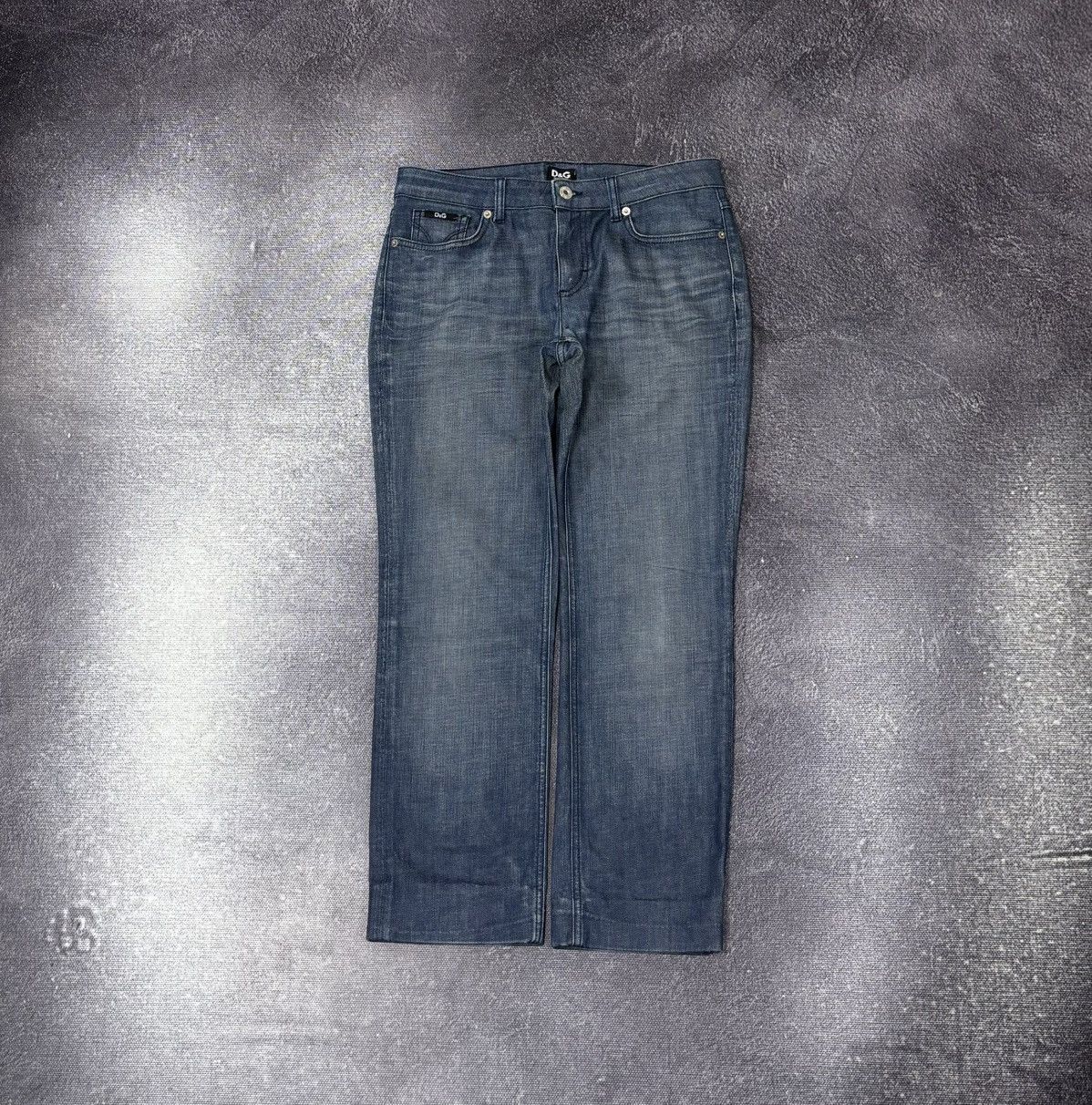 Dolce & Gabbana Dolce & Gabbana Women’s Slimmy Straight Fit Blue Denim Jeans Size 27" / US 4 / IT 40 - 2 Thumbnail