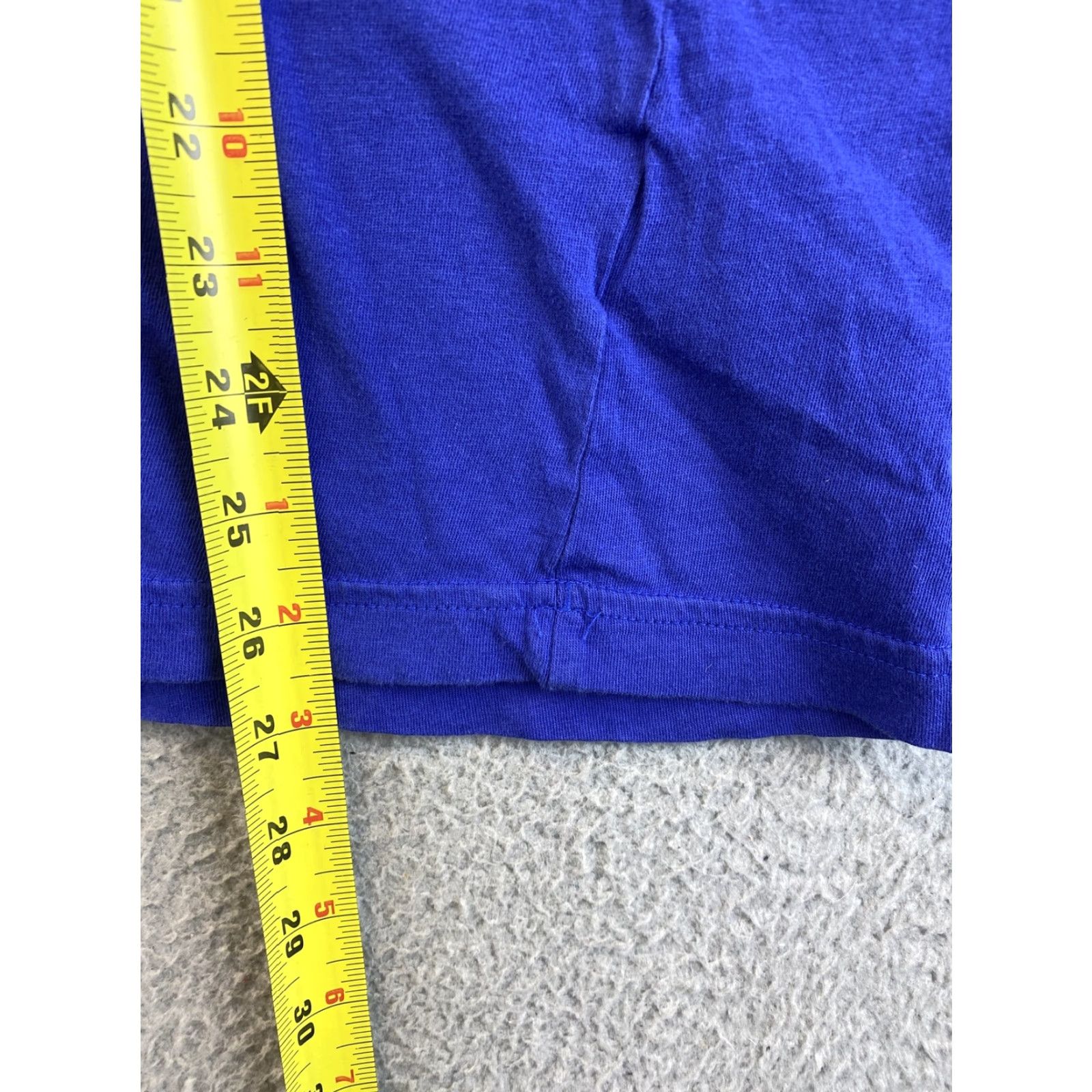 Reebok Reebok Women Top 2XL Blue Print Athletic Short Sleeve V-Neck 72-38 Size XXL / US 16-18 / IT 52-54 - 5 Thumbnail