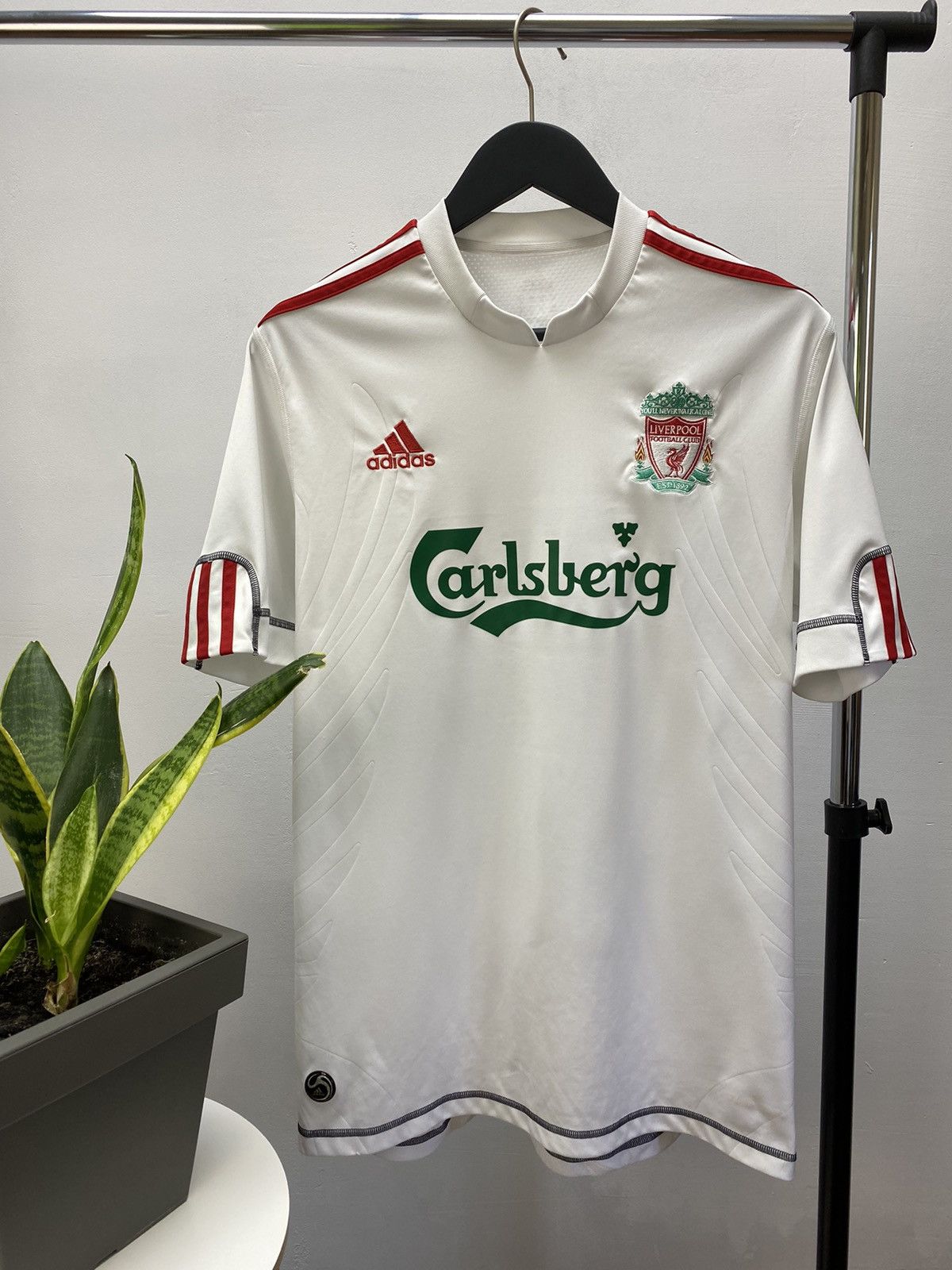 2009-10 Liverpool Maillot extérieur Gerrard #8 - 8/10 - (XL