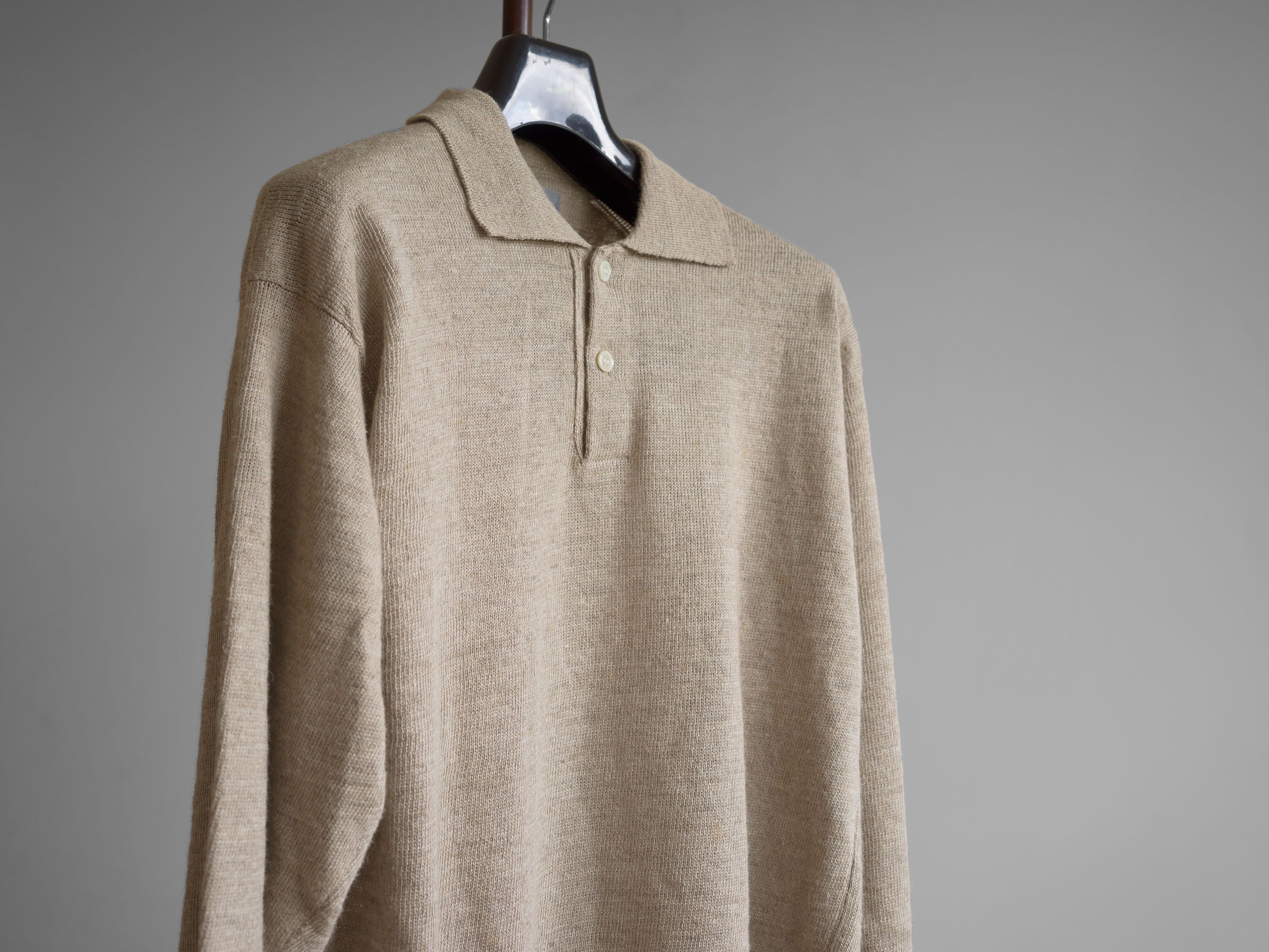 Comme des Garcons Homme PRE-1987 COMME des GARÇONS HOMME LINEN KNIT JUMPER Size US M / EU 48-50 / 2 - 3 Thumbnail
