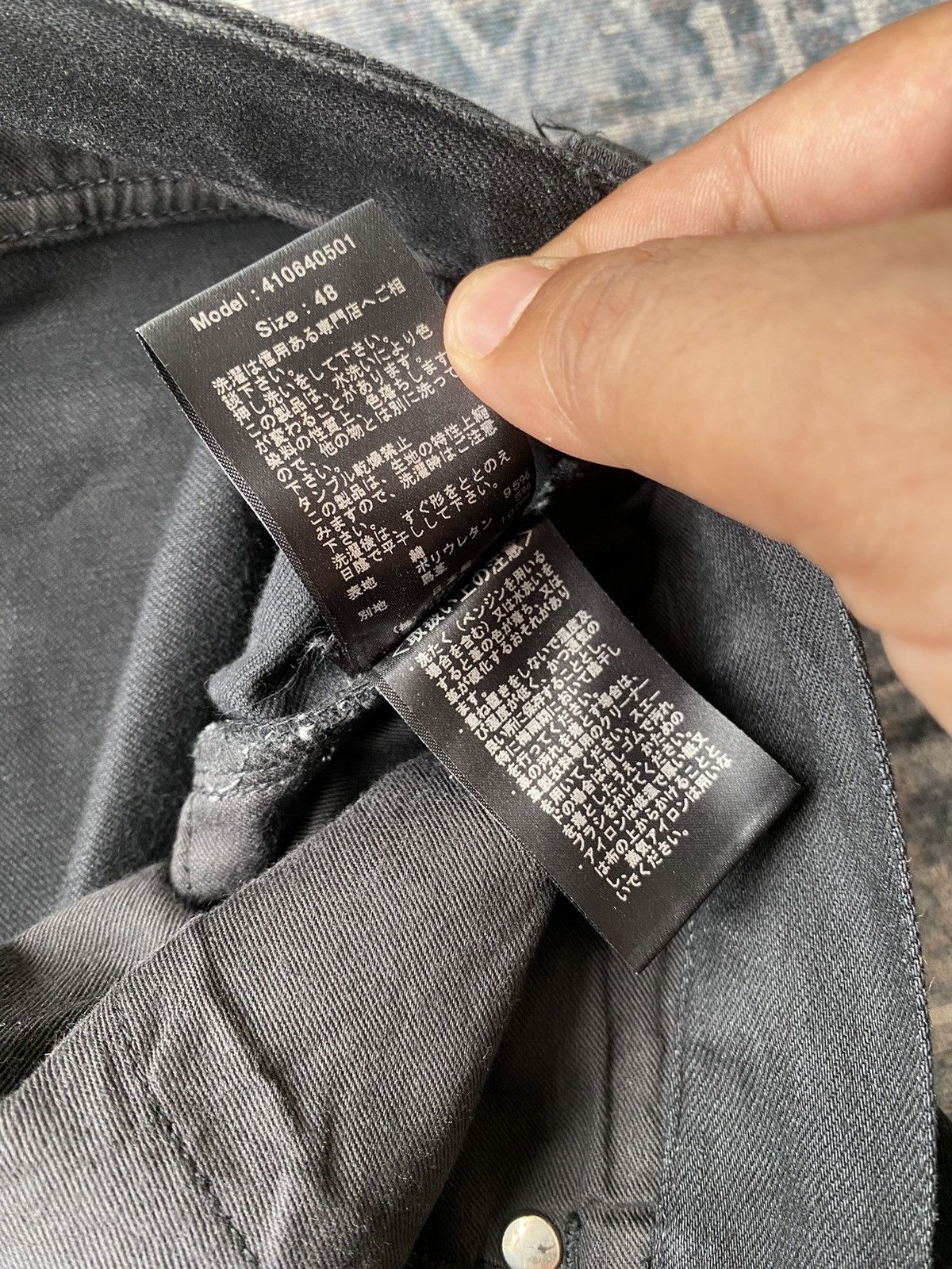 Japanese Brand Bennu Japan X Resurrection Handmade Japan Distressed Jeans Size US 30 / EU 46 - 10 Thumbnail