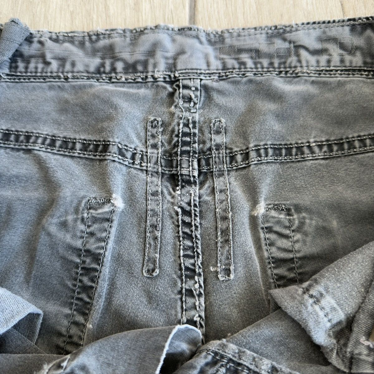 Rick Owens Drkshdw SS2006 "Tungsten" Dark Shadow Thin Denim Jeans Size US 28 / EU 44 - 8 Thumbnail