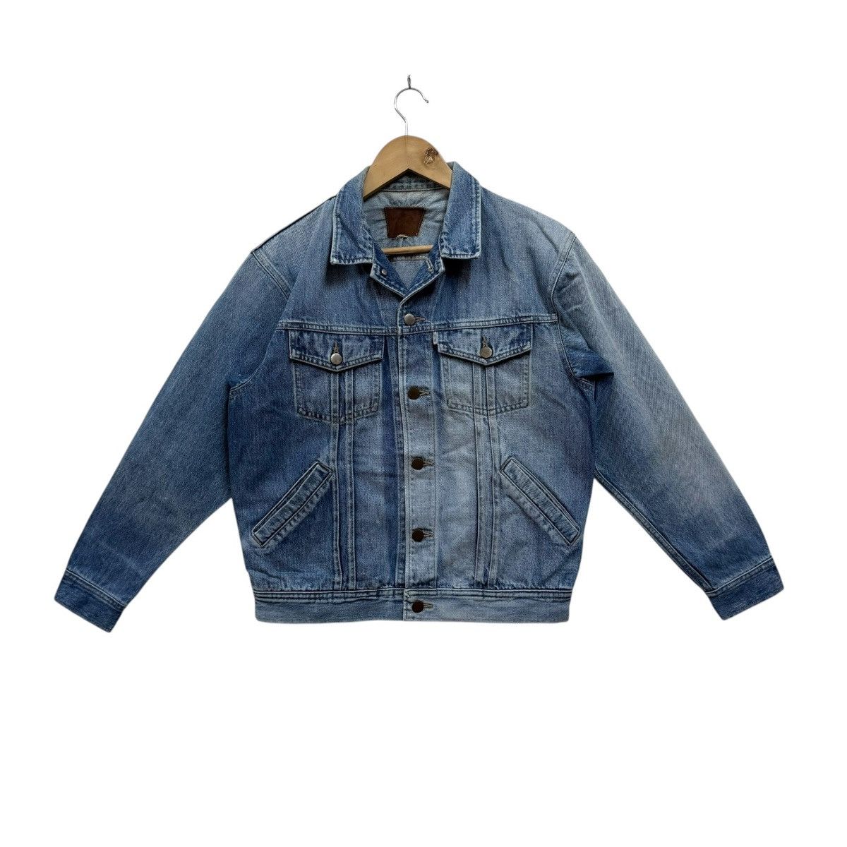 Japanese Brand Vintage IceFire Denim Trucker Jacket Japanese Brand Size US M / EU 48-50 / 2 - 1 Thumbnail