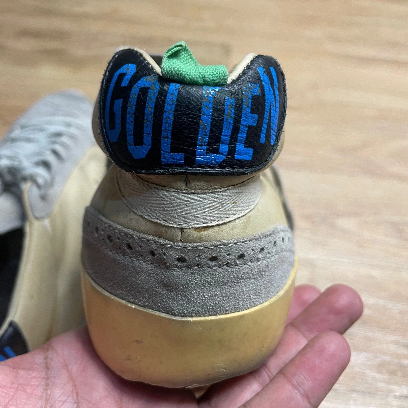 Golden Goose Golden Goose Sneakers MID STAR GGDB High Top Leather BEIGE Size US 10 / EU 43 - 8 Thumbnail