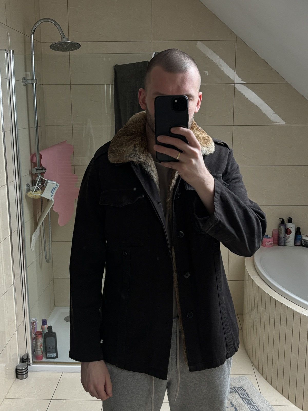 Ojardorf Ojardorf Military Rabbit Fur Avant Garde Rare Jacket Size US L / EU 52-54 / 3 - 14 Thumbnail