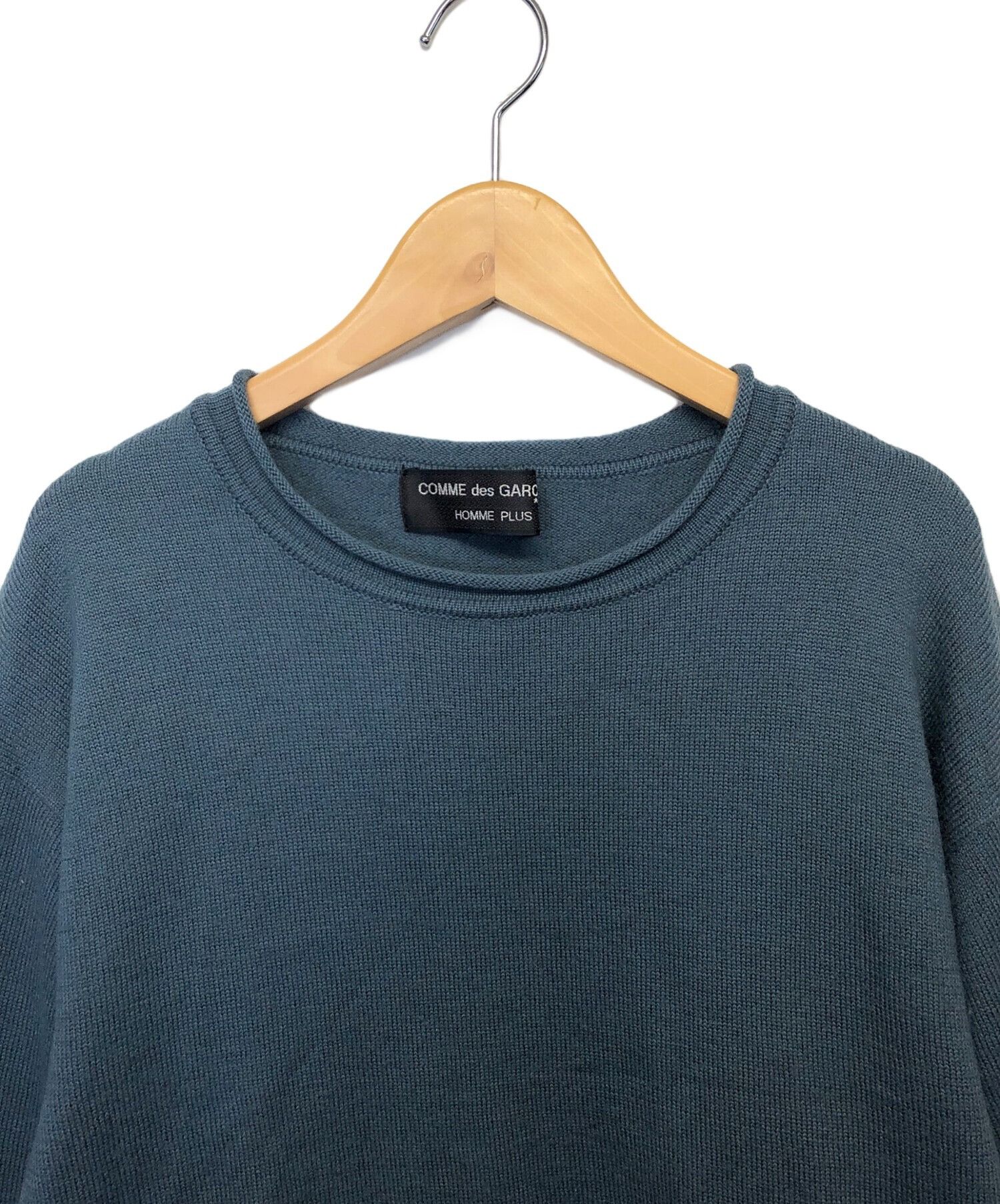 Comme des Garcons Homme Plus Roll Neck Knit Sweater Size US M / EU 48-50 / 2 - 2 Thumbnail