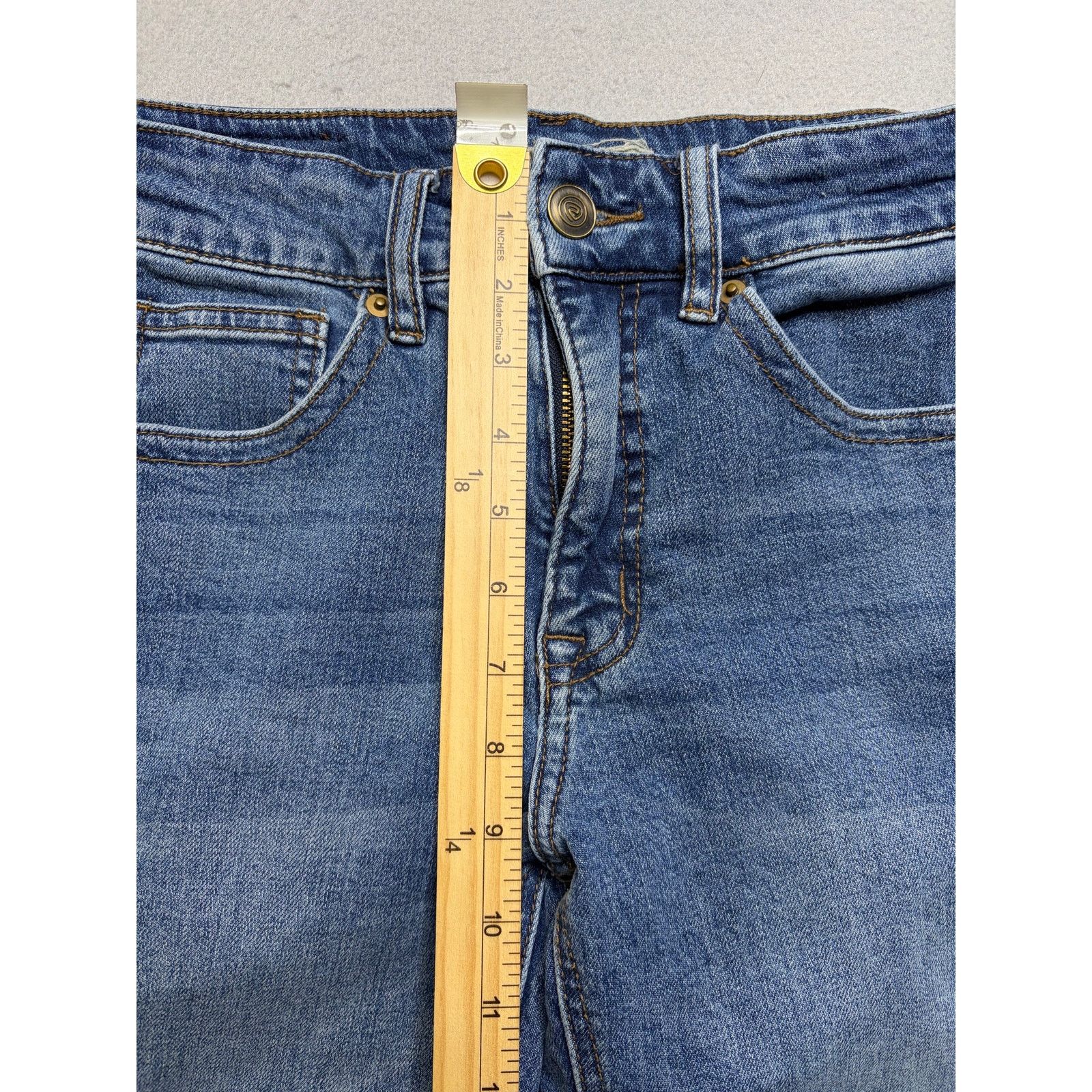 Rock & Republic Rock & Roll Denim High Rise Trouser Jeans Womens 27x30 Size 27" / US 4 / IT 40 - 6 Thumbnail