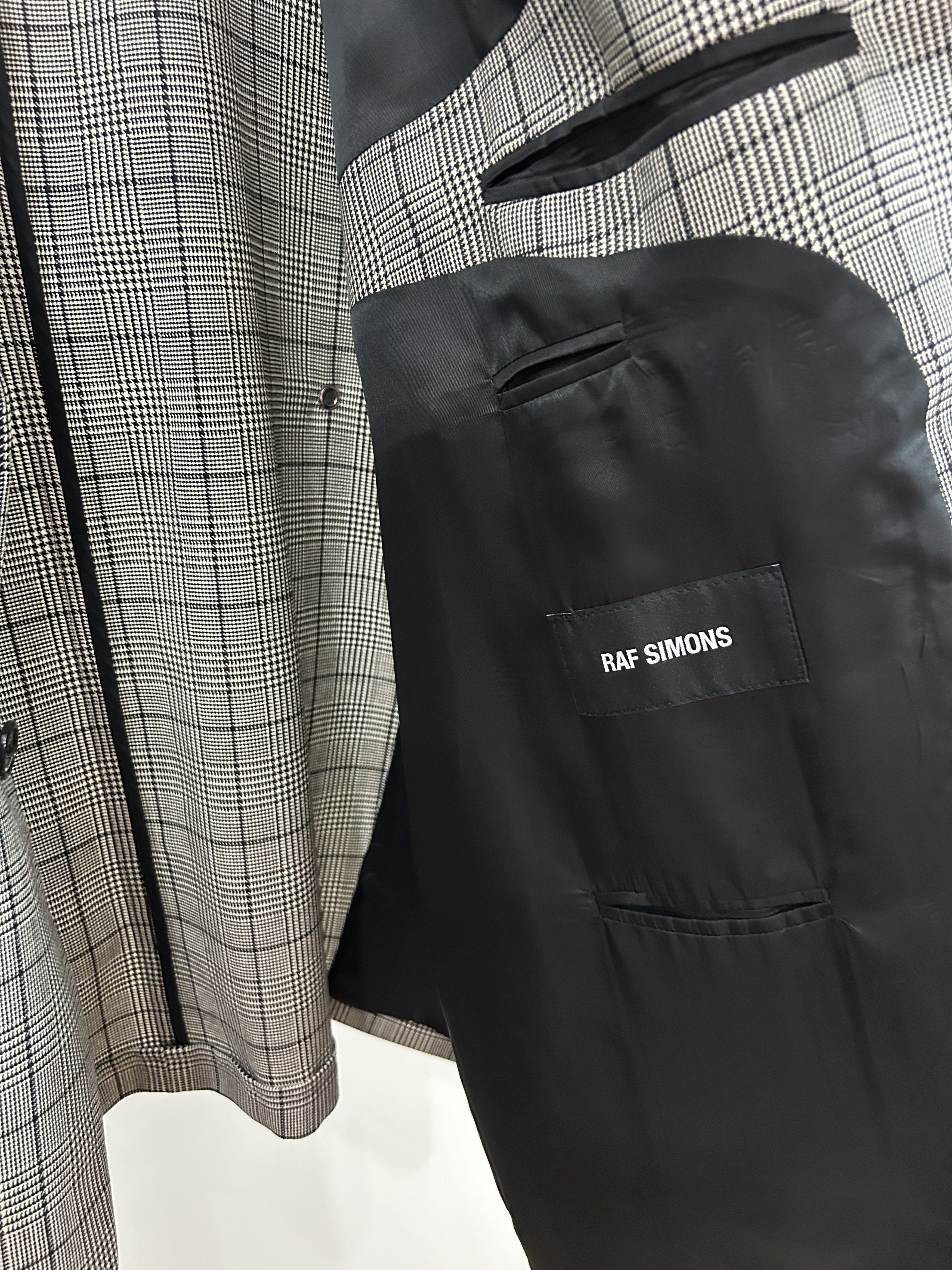 Raf Simons RAF SIMONS Houndstooth Oversized Blazer (18SS) Size US M / EU 48-50 / 2 - 6 Thumbnail