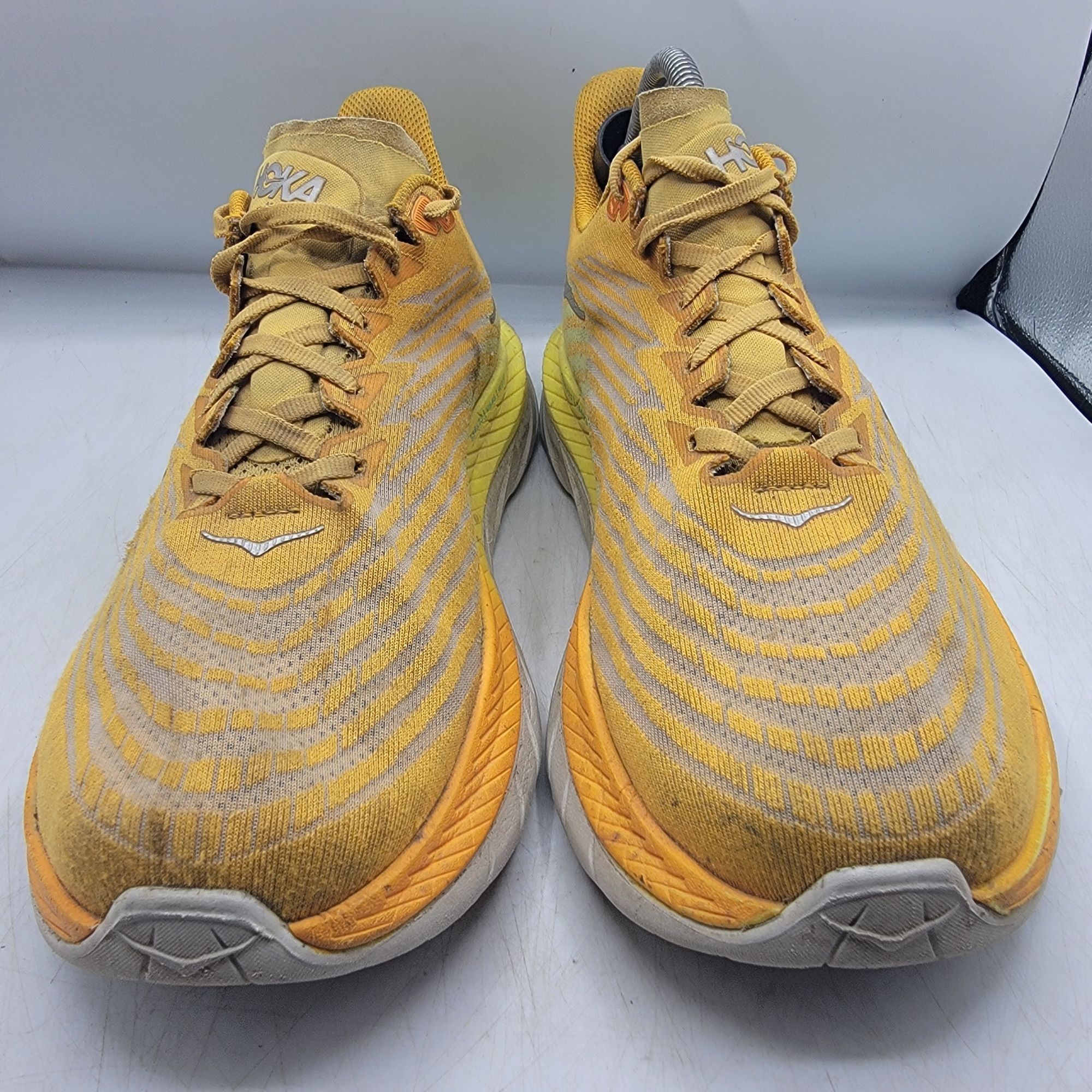 Hoka Hoka One One Mach 5 Mens 12 D Radiant Yellow Evening Primros Size US 12 / EU 45 - 13 Thumbnail