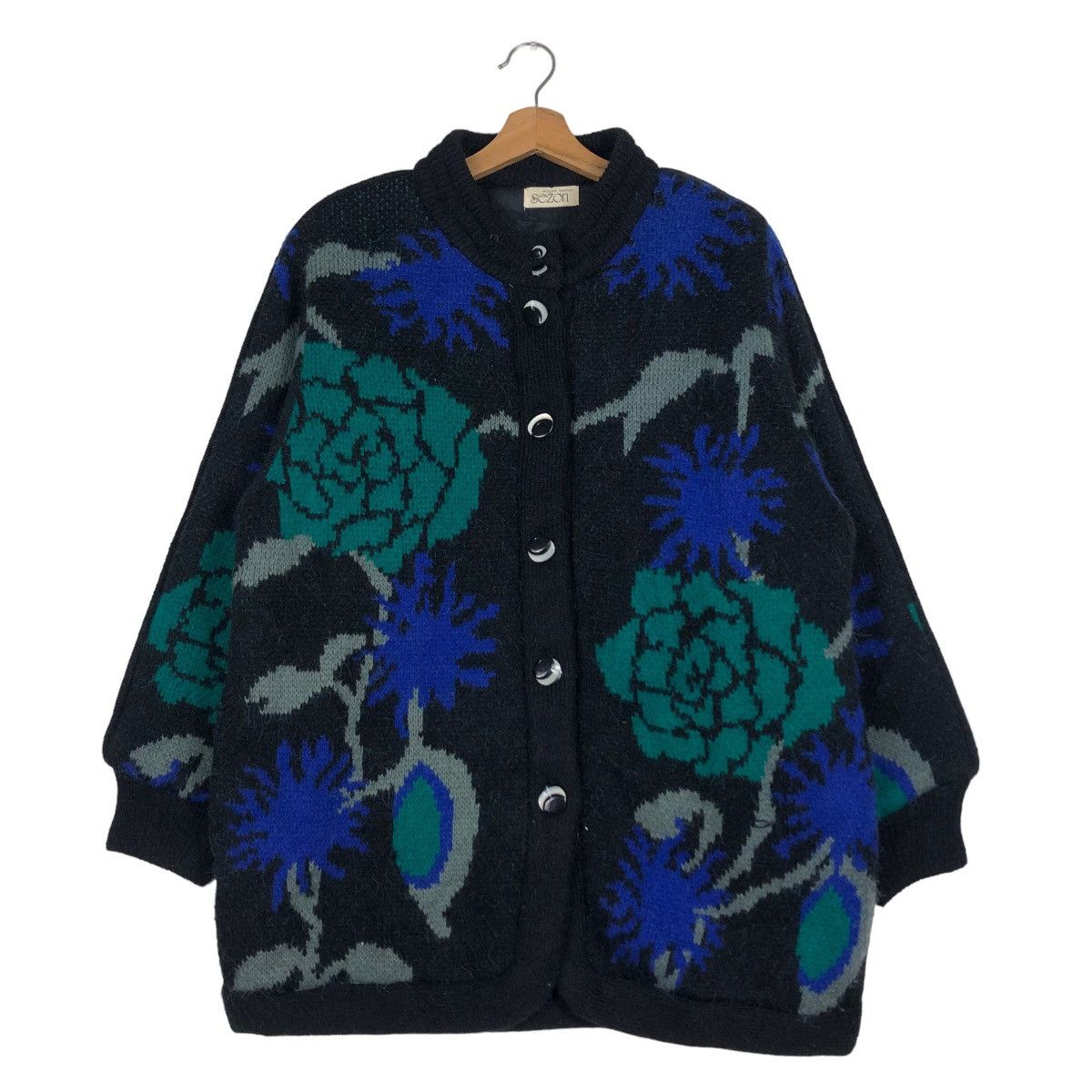 Japanese Brand 🔥Vintage Sezon Japan Cardigan Jacket Issey Miyake Size US M / EU 48-50 / 2 - 1 Thumbnail