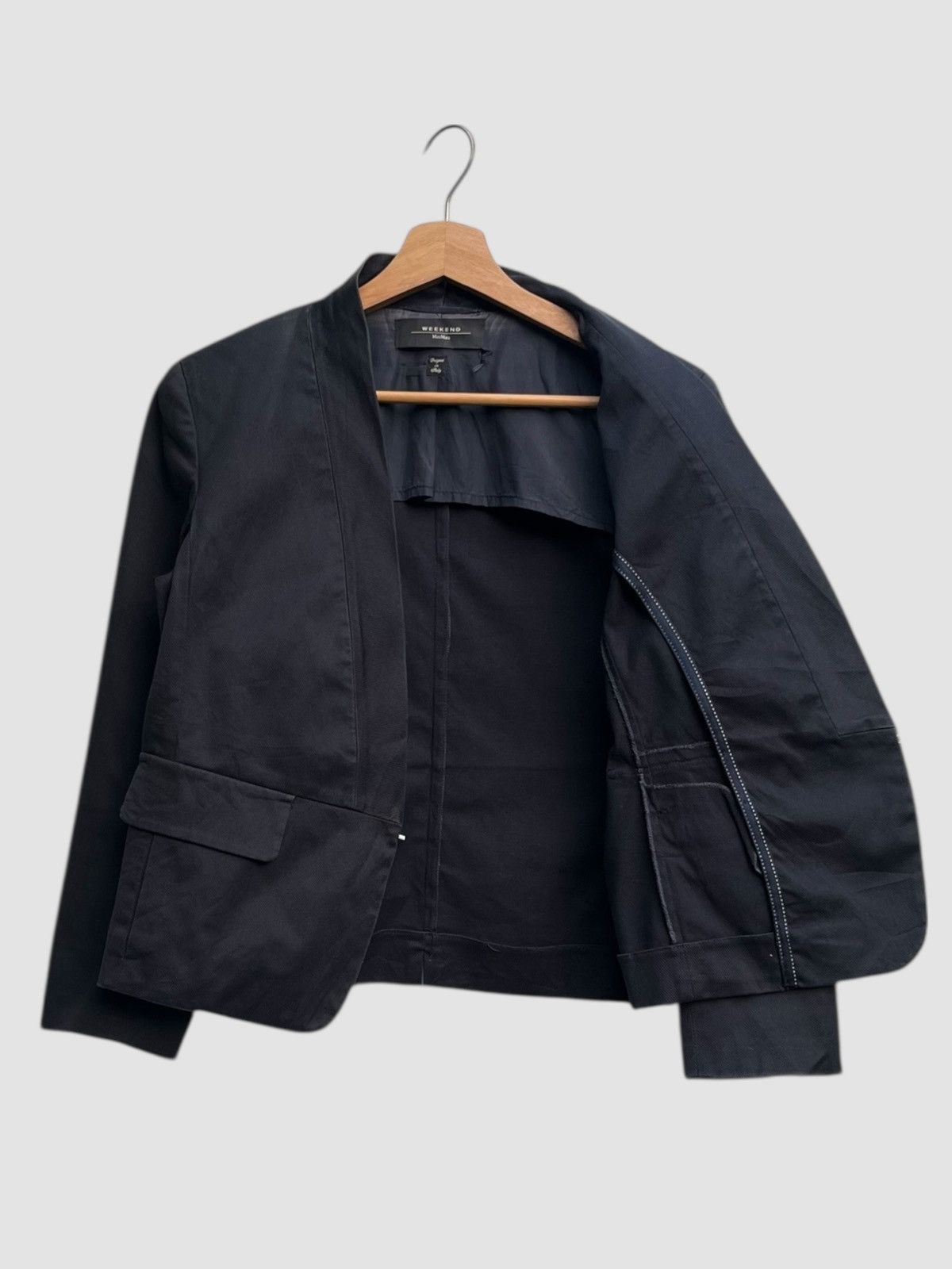 Max Mara Weekend Max Mara Cotton Stretch Jacket Size M / US 6-8 / IT 42-44 - 2 Thumbnail