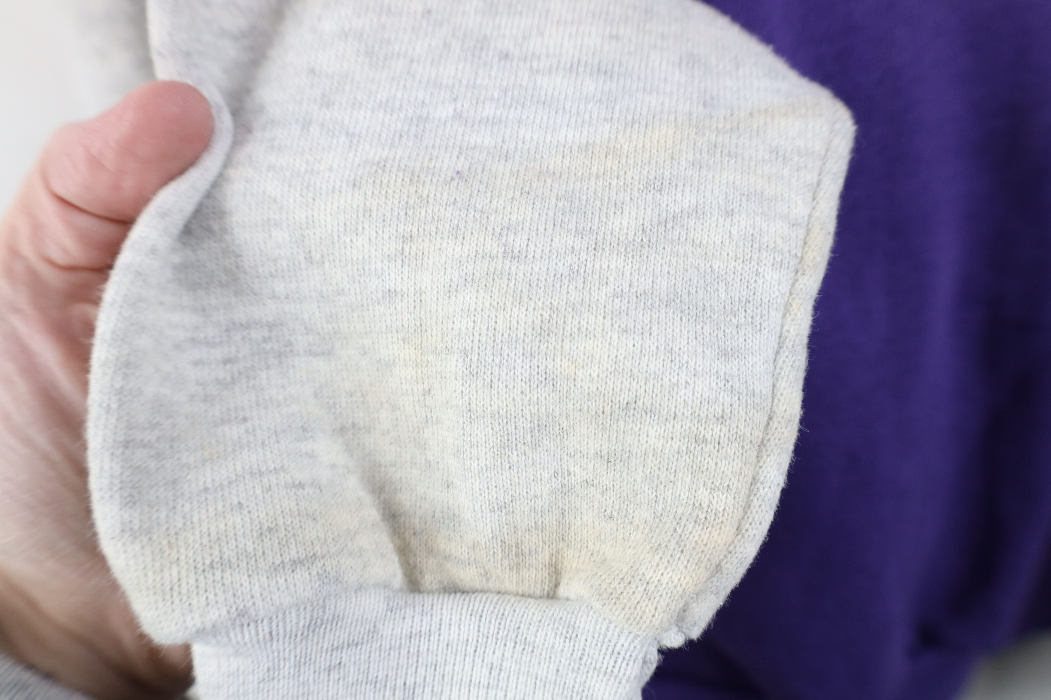 Vintage Vintage 90s Streetwear Blank Raglan Crewneck Sweatshirt USA Size L / US 10 / IT 46 - 8 Thumbnail