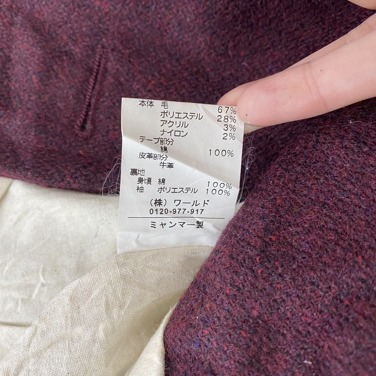 Japanese Brand Vintage TK Japanese Brand Red Wool Duffle Coat Jacket Size US S / EU 44-46 / 1 - 5 Thumbnail