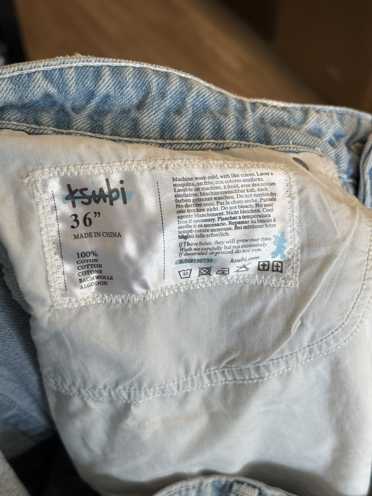 Ksubi Ksubi baggy tapered jeans Size US 36 / EU 52 - 3 Thumbnail