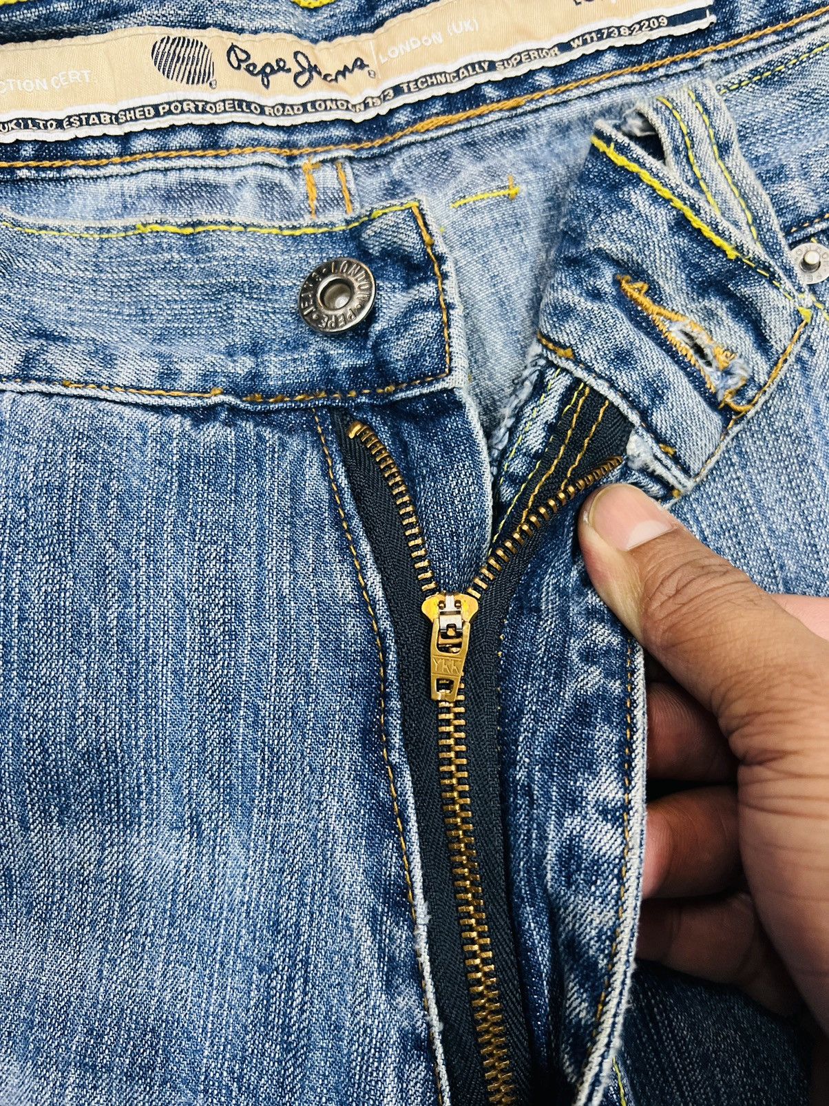 JNCO × Pepe Jeans Vintage Y2K Pepe Baggy Skater Hip-Hop Denim Jnco Style Size US 40 / EU 56 - 10 Thumbnail