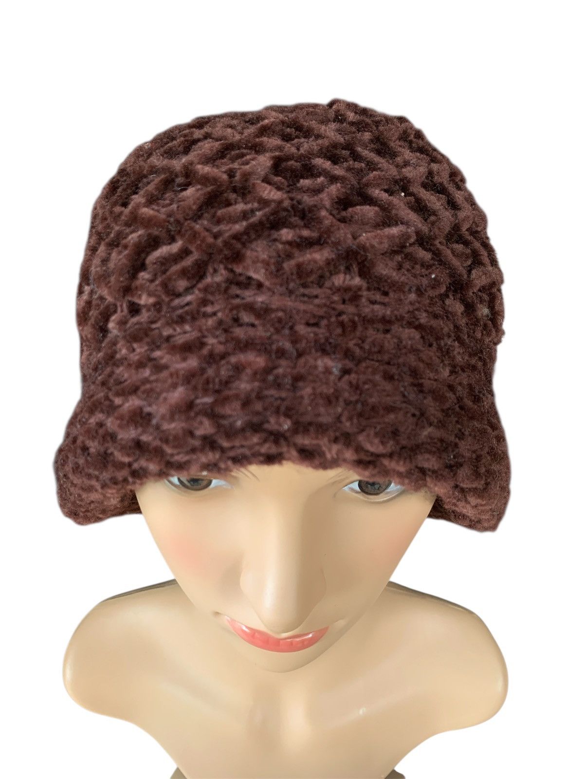 Handmade × Japanese Brand × Vintage RATE HANDMADE KNITTED BEANIE Size ONE SIZE - 2 Thumbnail