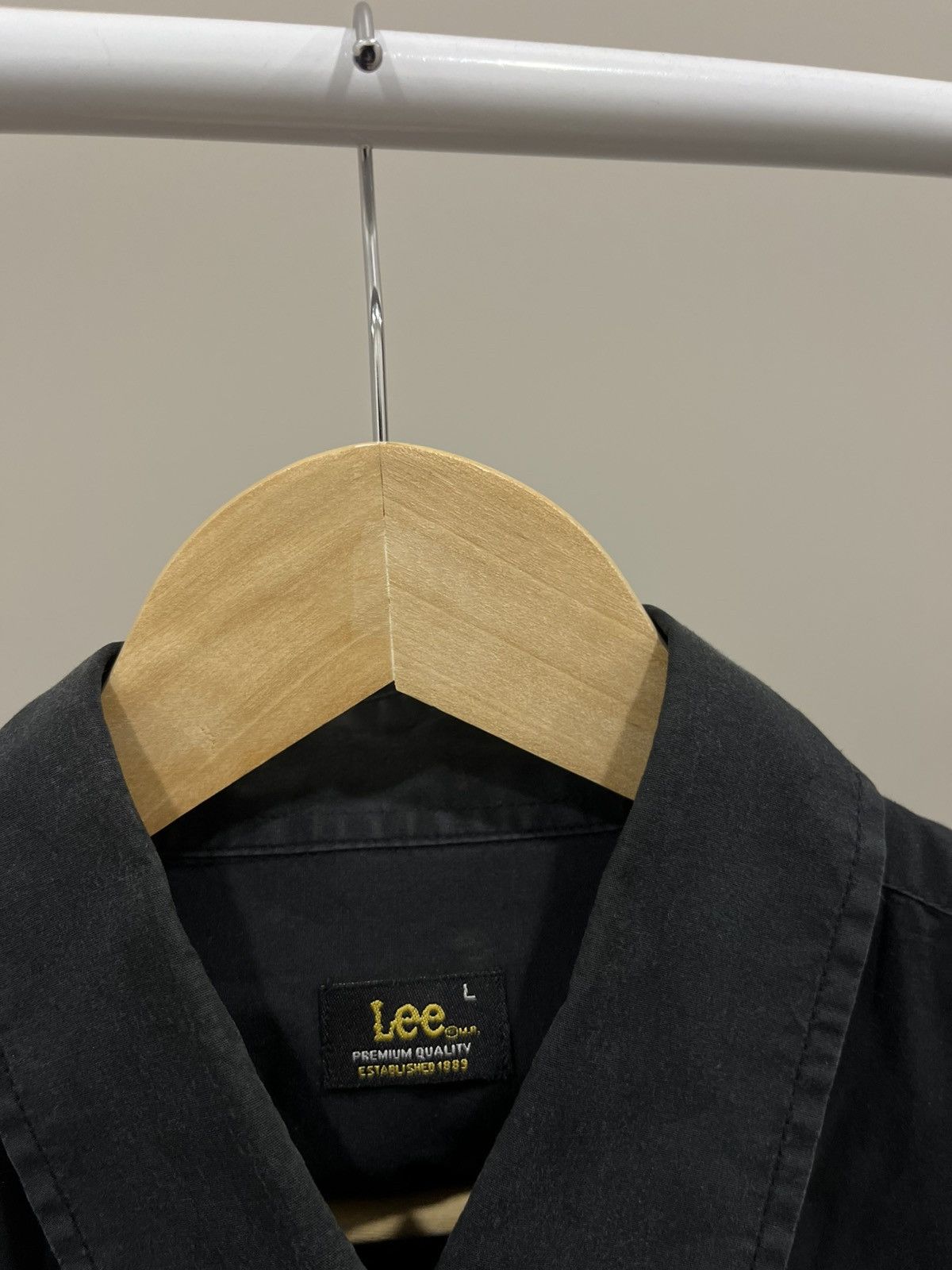Lee Lee Shirt Vintage 90s size L Black Y2K Made in USA Size US L / EU 52-54 / 3 - 4 Thumbnail