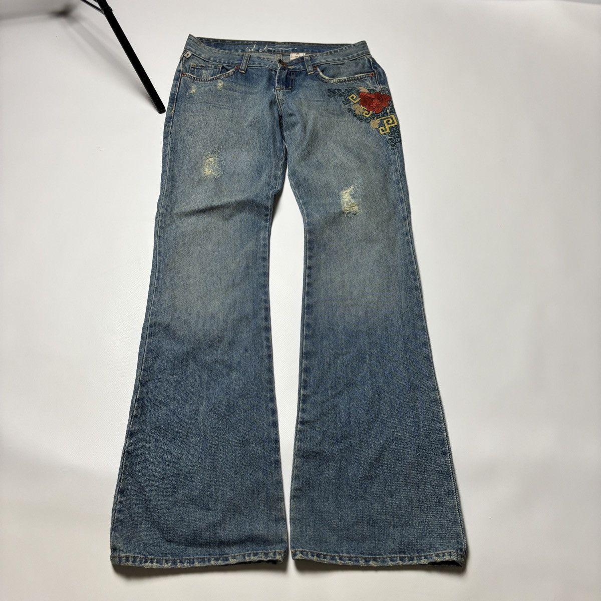 Hysteric Glamour × If Six Was Nine × Le Grande Bleu (L.G.B.) CRAZY FLARED JEANS Y2K japanese style Size US 26 / EU 42 - 2 Thumbnail