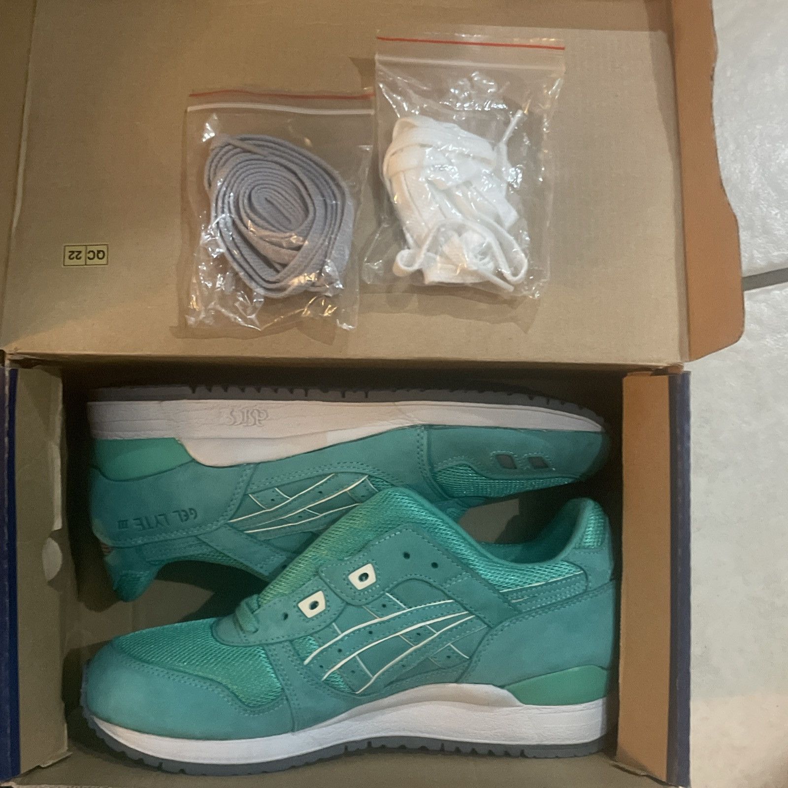 Ronnie Fieg Asics Gel Lyte 3 Ronnie Fieg Mint Leaf Size US 8 / EU 41 - 1 Thumbnail