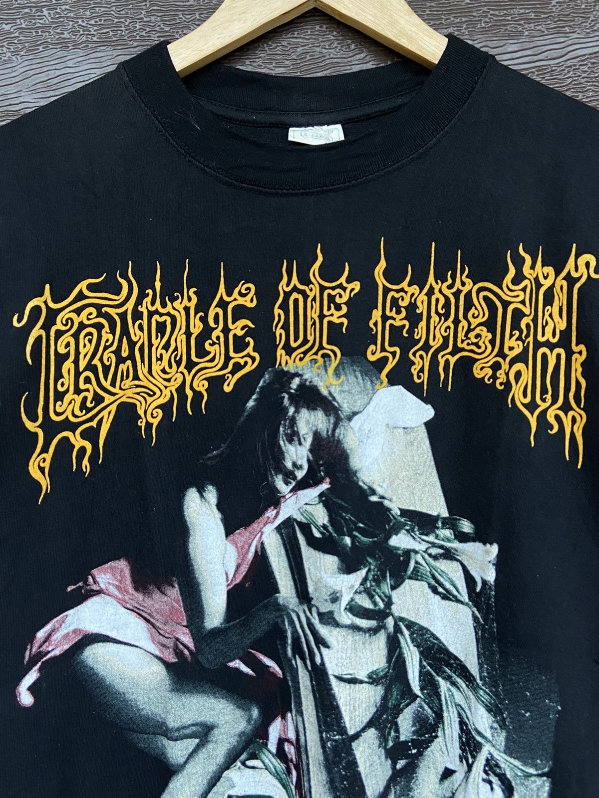 Band Tees vintage Cradle of Filth Vempire 1996 band tee Size US XL / EU 56 / 4 - 5 Thumbnail