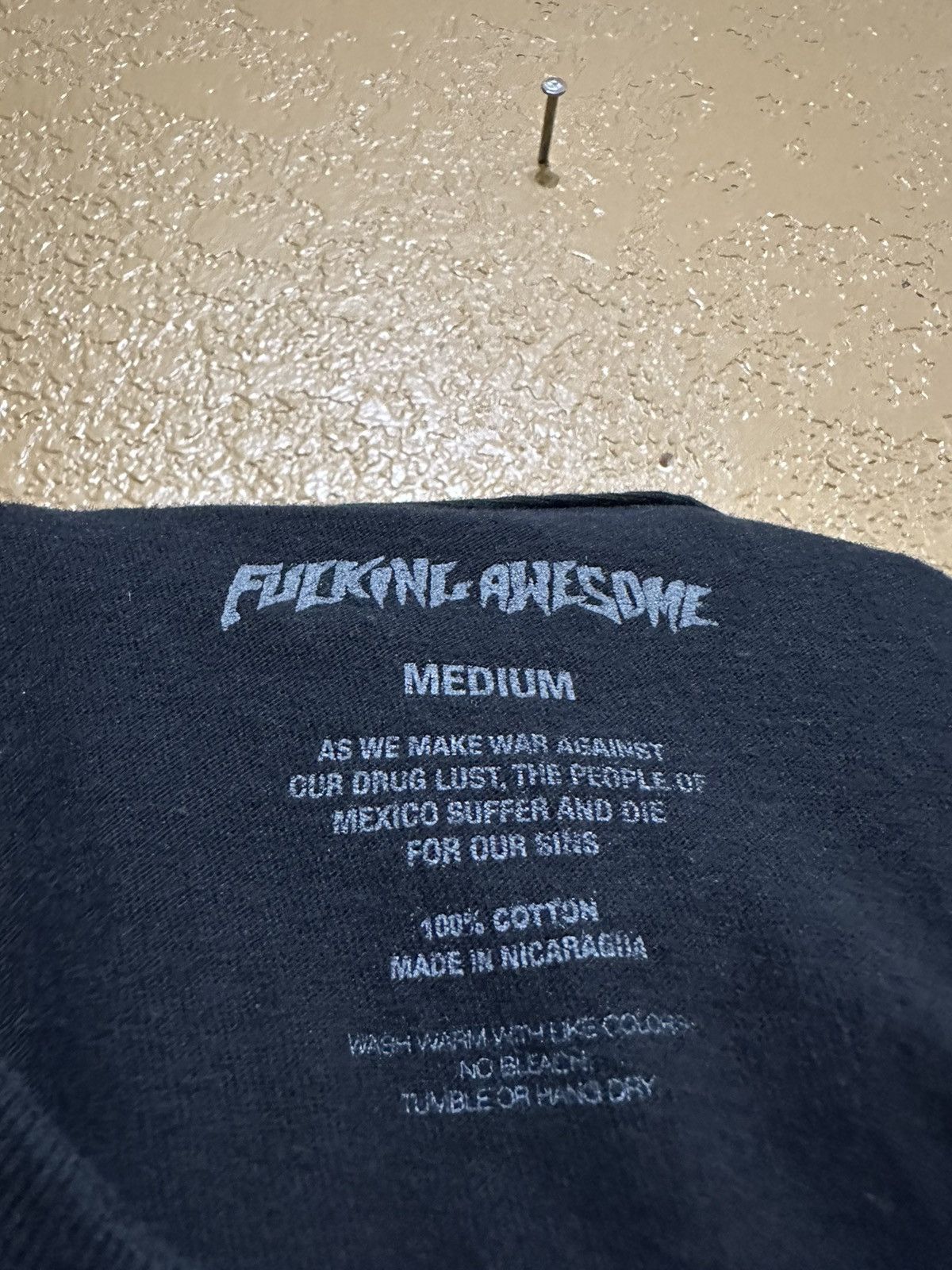 Fucking Awesome Classic Logo T Shirt Medium Skate Size US M / EU 48-50 / 2 - 7 Thumbnail