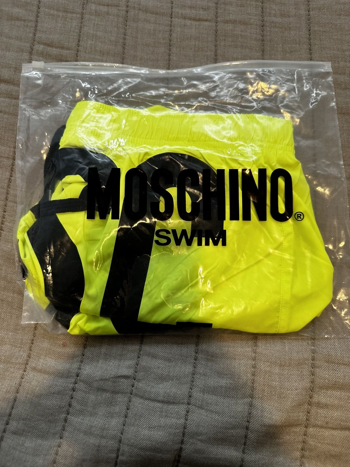 Moschino Moschino Swim Trunks Size Large retail $270 Size US 36 / EU 52 - 1 Thumbnail