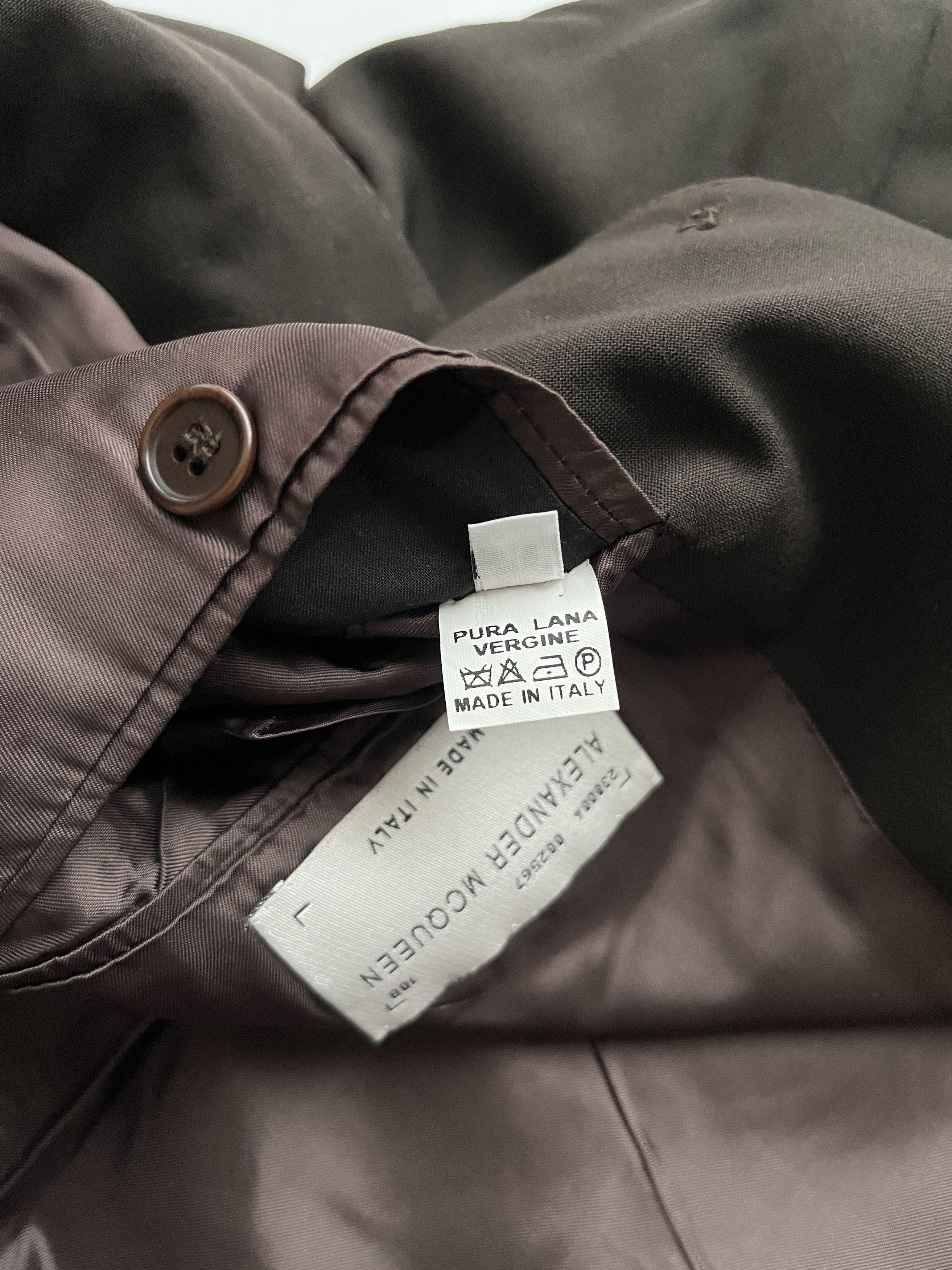 Alexander McQueen ⚡️QUICK SALE⚡️1996 Alexander McQueen Brown Blazer Jacket Size US M / EU 48-50 / 2 - 6 Thumbnail