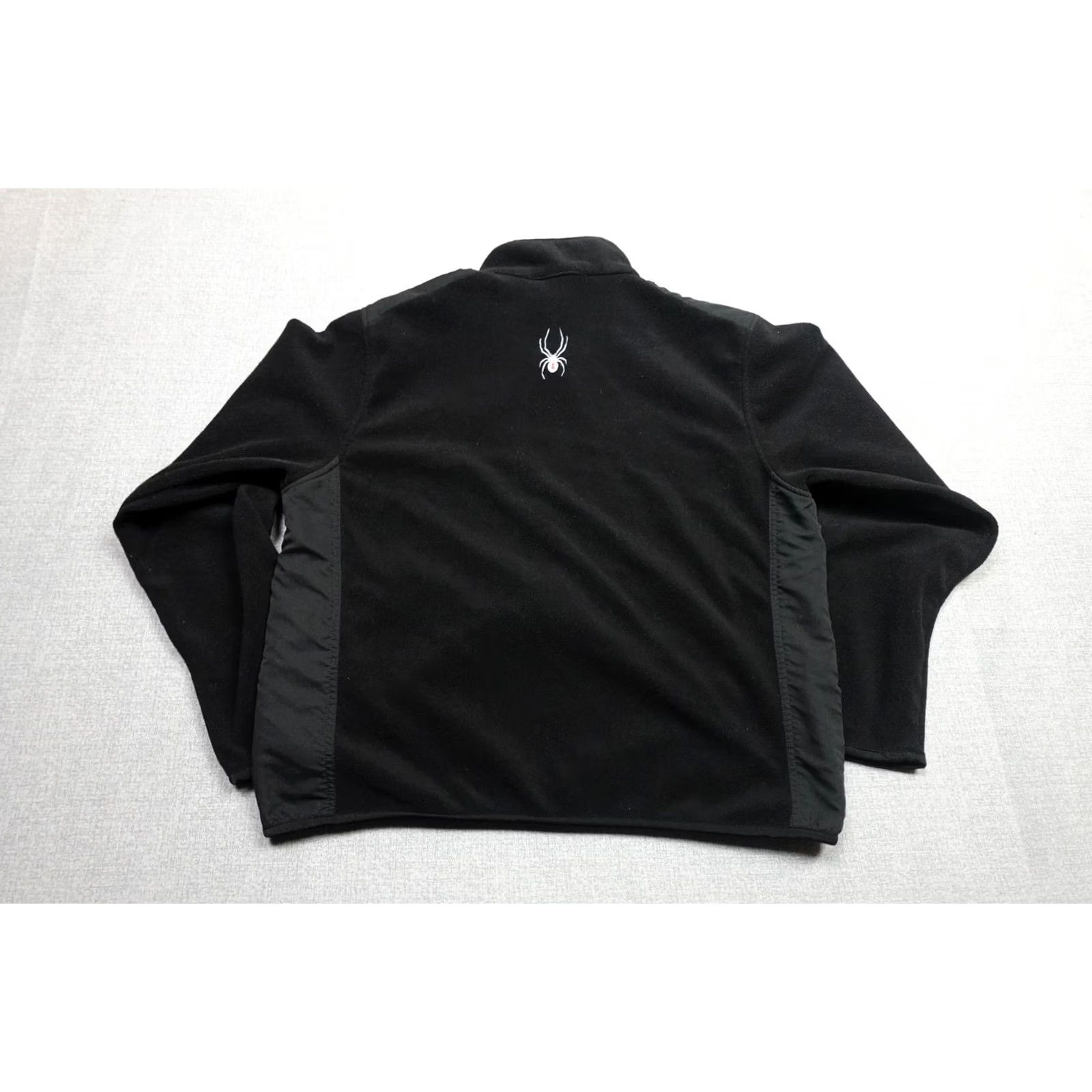 Spyder Spyder Fleece Jacket Mens XL Black Full Zip Lightweight Pockets Skiing Hiking Winter Regular Fit Size US XL / EU 56 / 4 - 5 Thumbnail