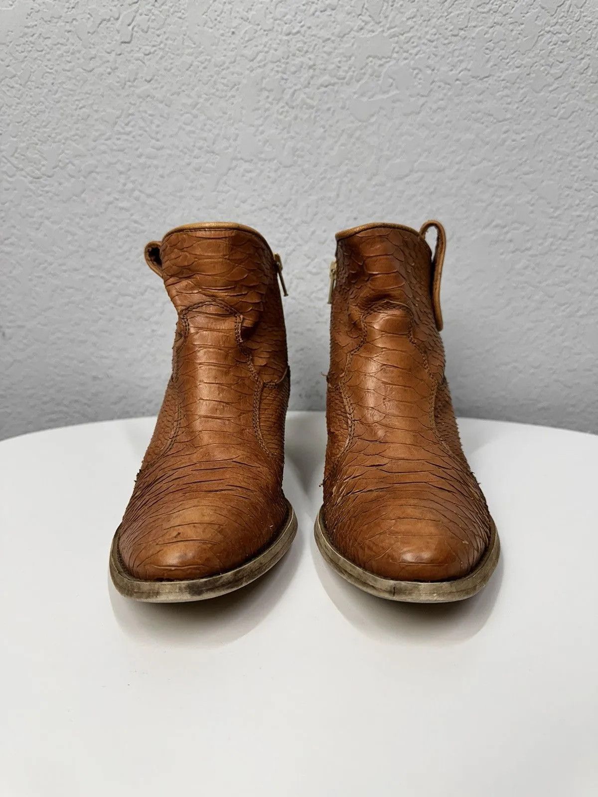 Hedi Slimane Vintage Real Alligator Leather Boots Rick Owens AS 98 Japan Size US 8 / IT 38 - 3 Thumbnail