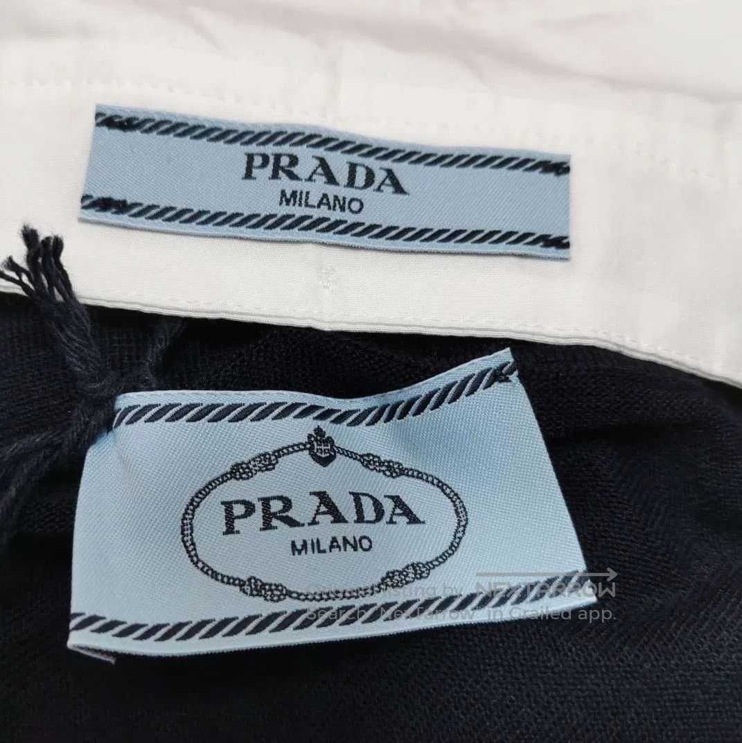 Prada Prada Colorblock Long Sleeve Knit Polo . Size M / US 6-8 / IT 42-44 - 4 Thumbnail