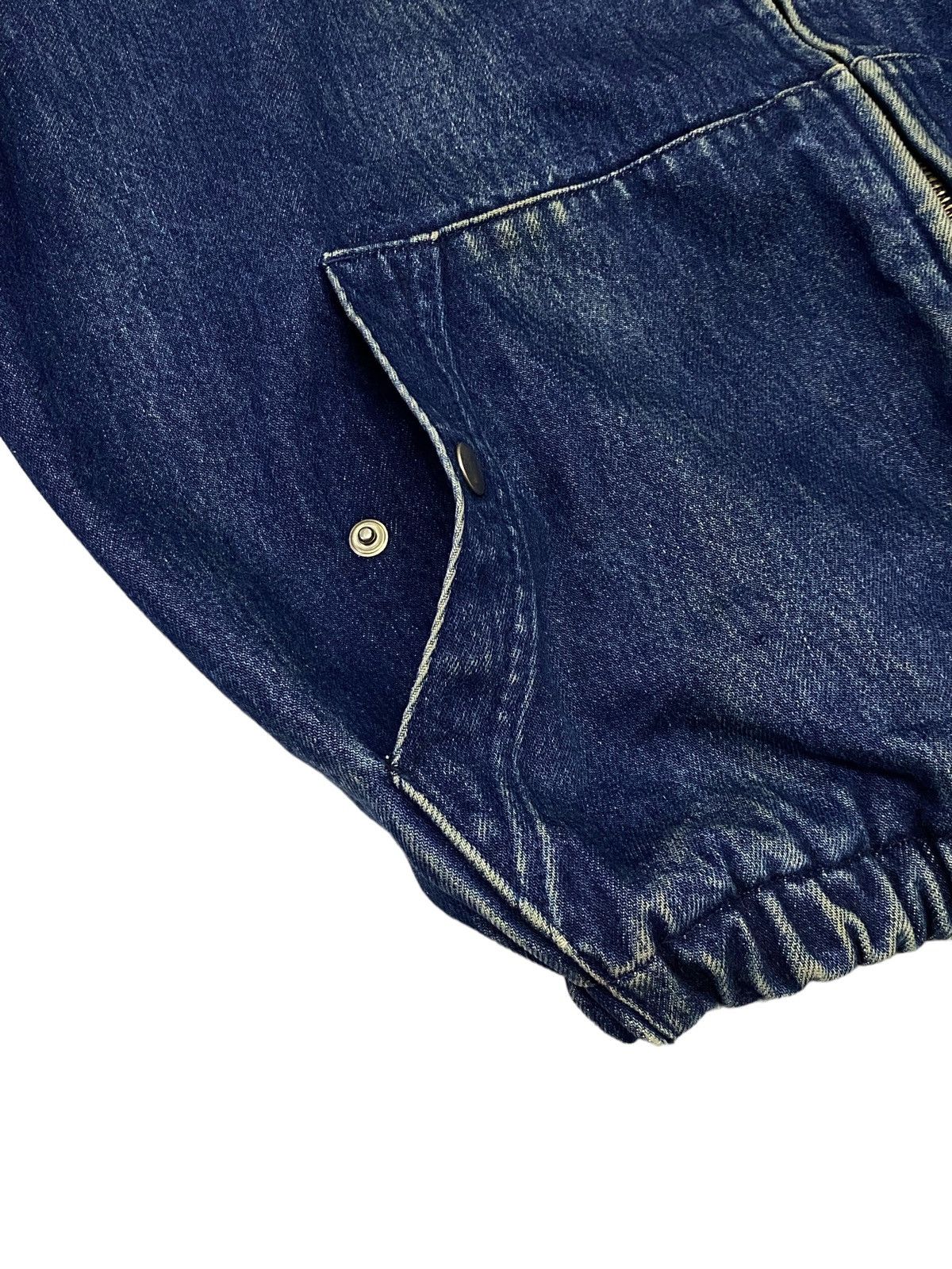 Polo Ralph Lauren Vintage 90s Polo Ralph Lauren Denim Bomber Jacket Size US M / EU 48-50 / 2 - 13 Thumbnail