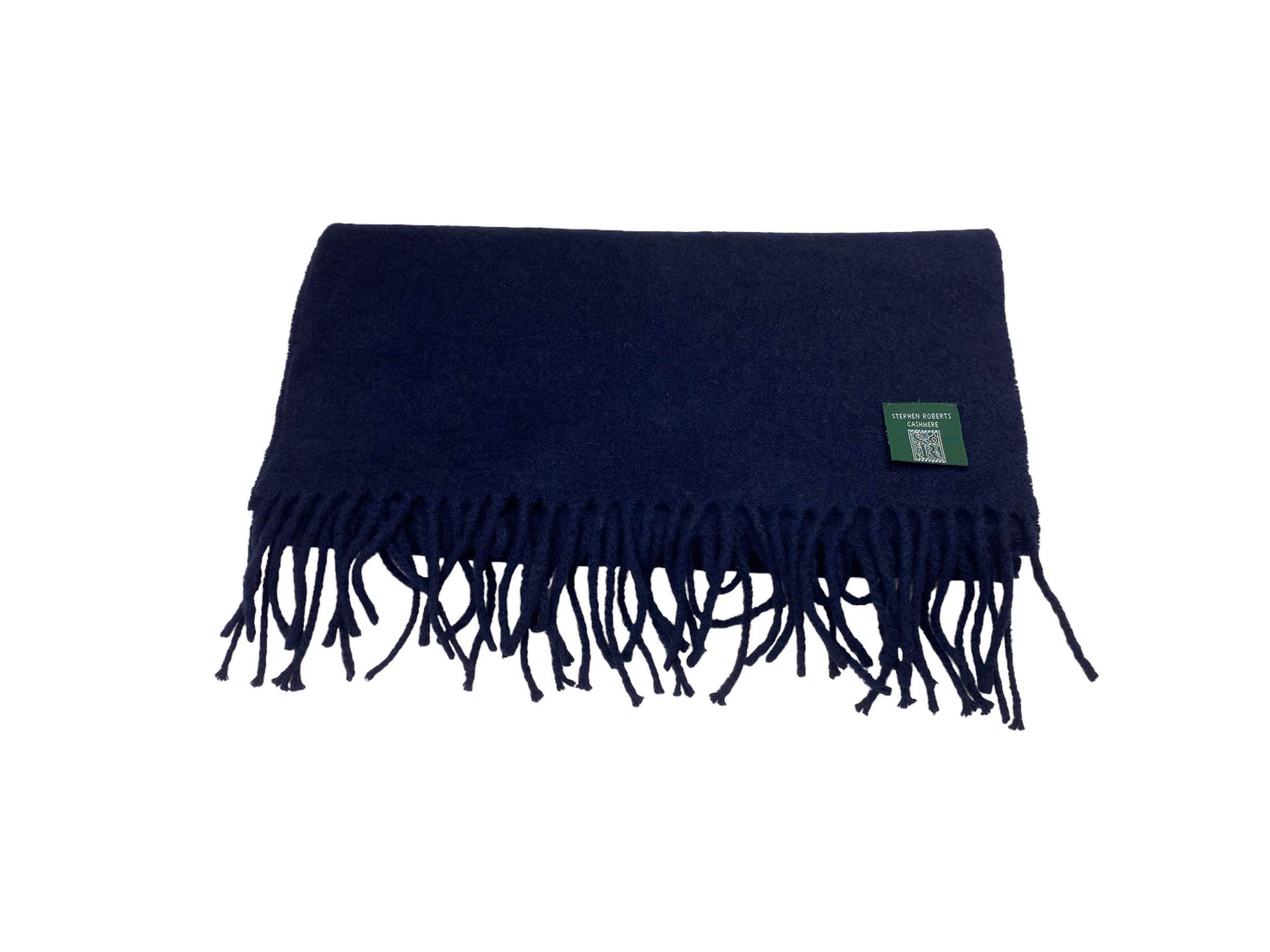 Vintage Vintage Stephens Roberts Pure Cashmere Scarf Luxury 90s Size ONE SIZE - 7 Thumbnail