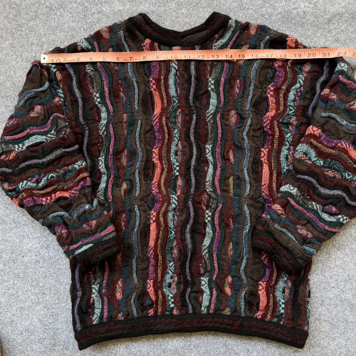 Coogi × Vintage Crazy Vintage Coogi 3D Cable Knit Sweater Size US M / EU 48-50 / 2 - 9 Thumbnail