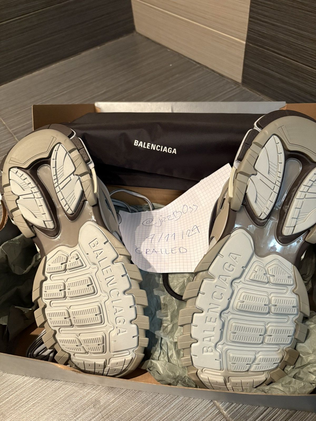 Balenciaga Balenciaga Track Gradient mesh Size US 9 / EU 42 - 3 Thumbnail