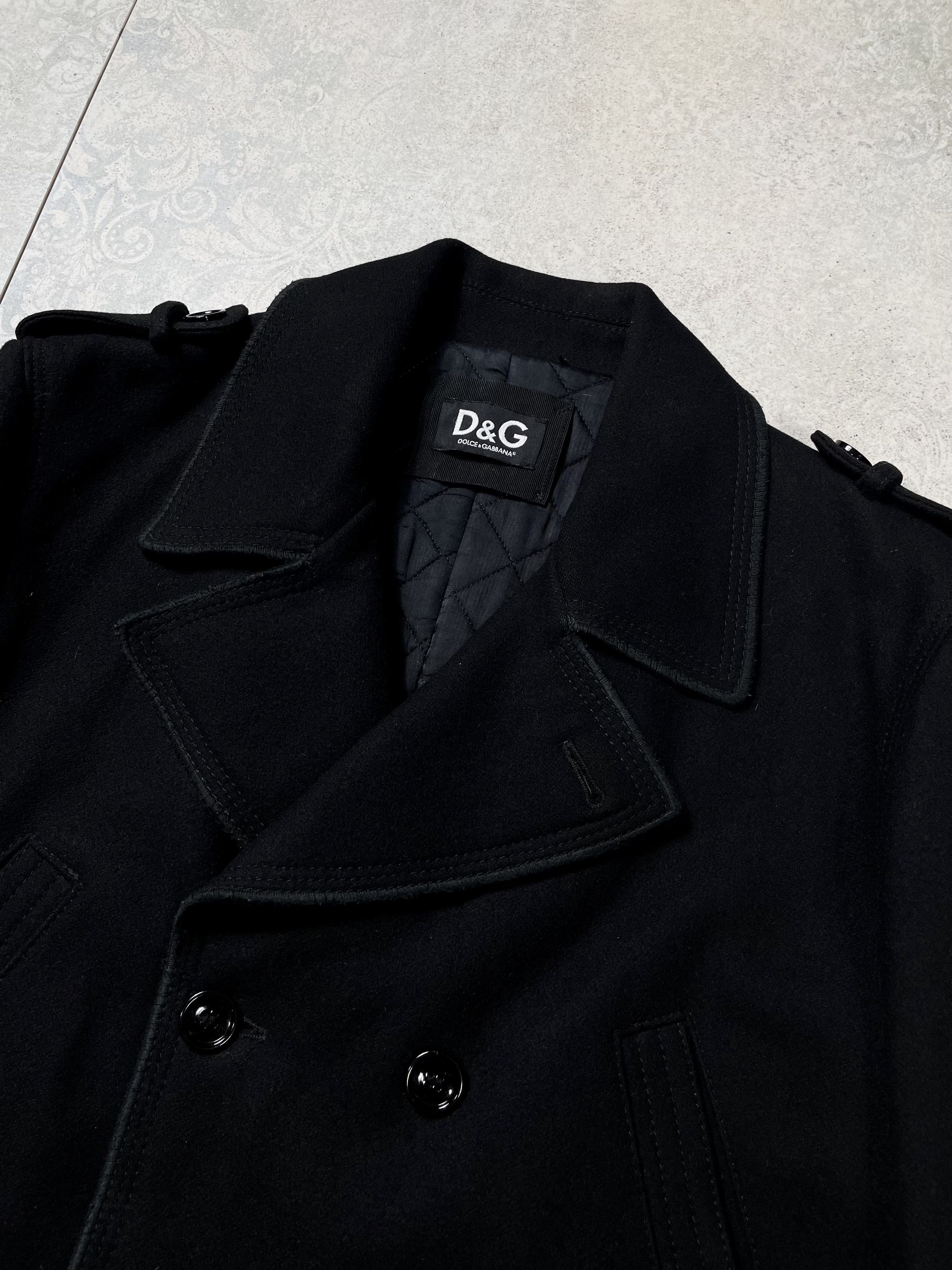 Dolce & Gabbana Dolce&Gabbana Classic Wool Coat Size US L / EU 52-54 / 3 - 5 Thumbnail