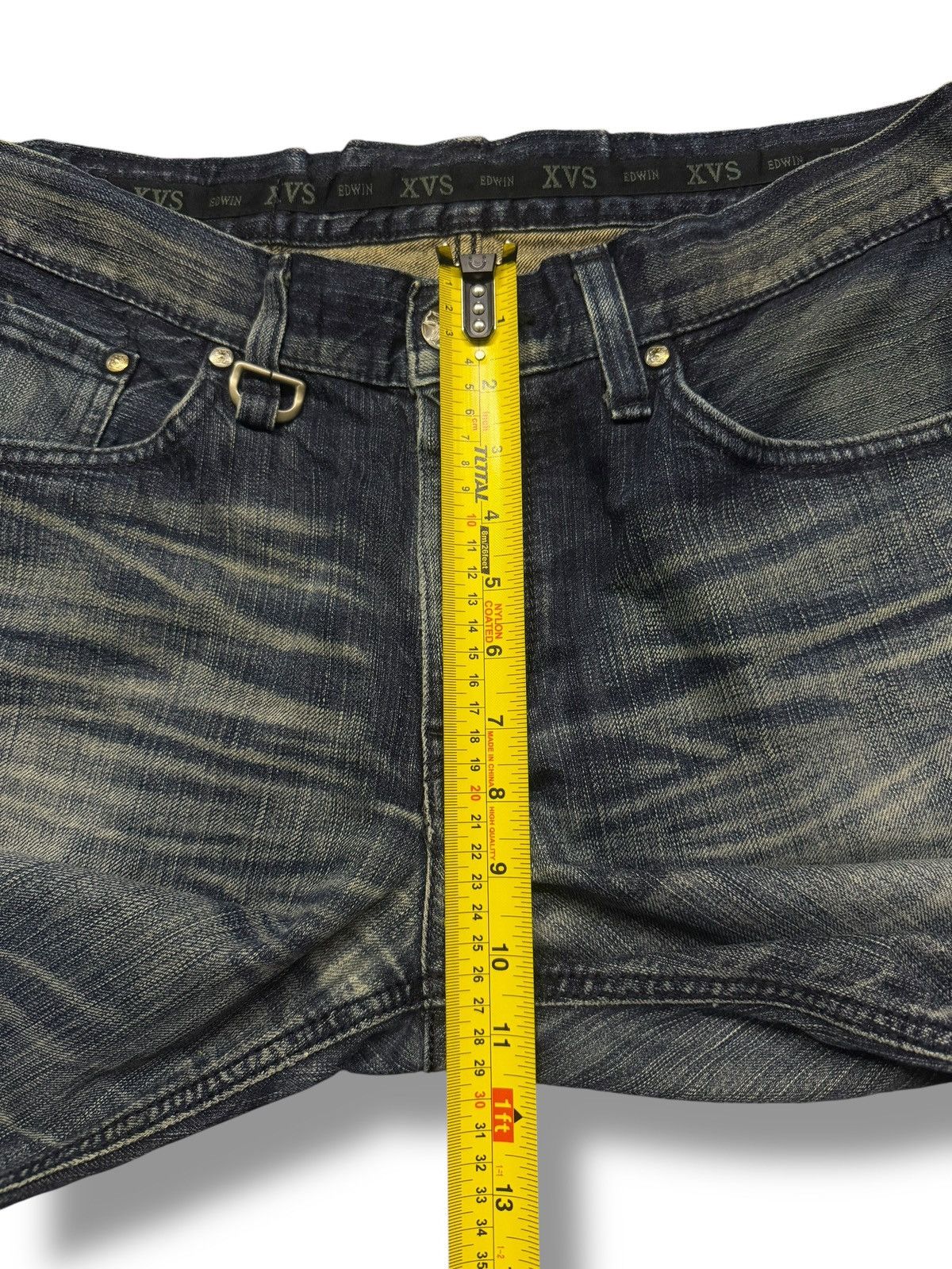 Edwin Vintage Edwin 412XVS Y2K Japanese Streetwear Denim Jeans 34 Size US 34 / EU 50 - 16 Thumbnail