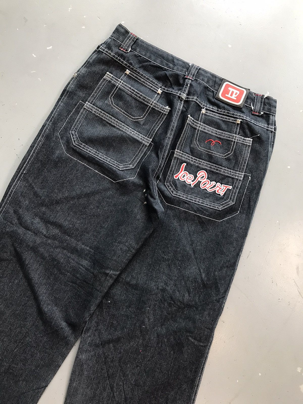 JNCO × Southpole × Vintage Vintage ice point big pocket baggyfit denim Size US 34 / EU 50 - 11 Thumbnail