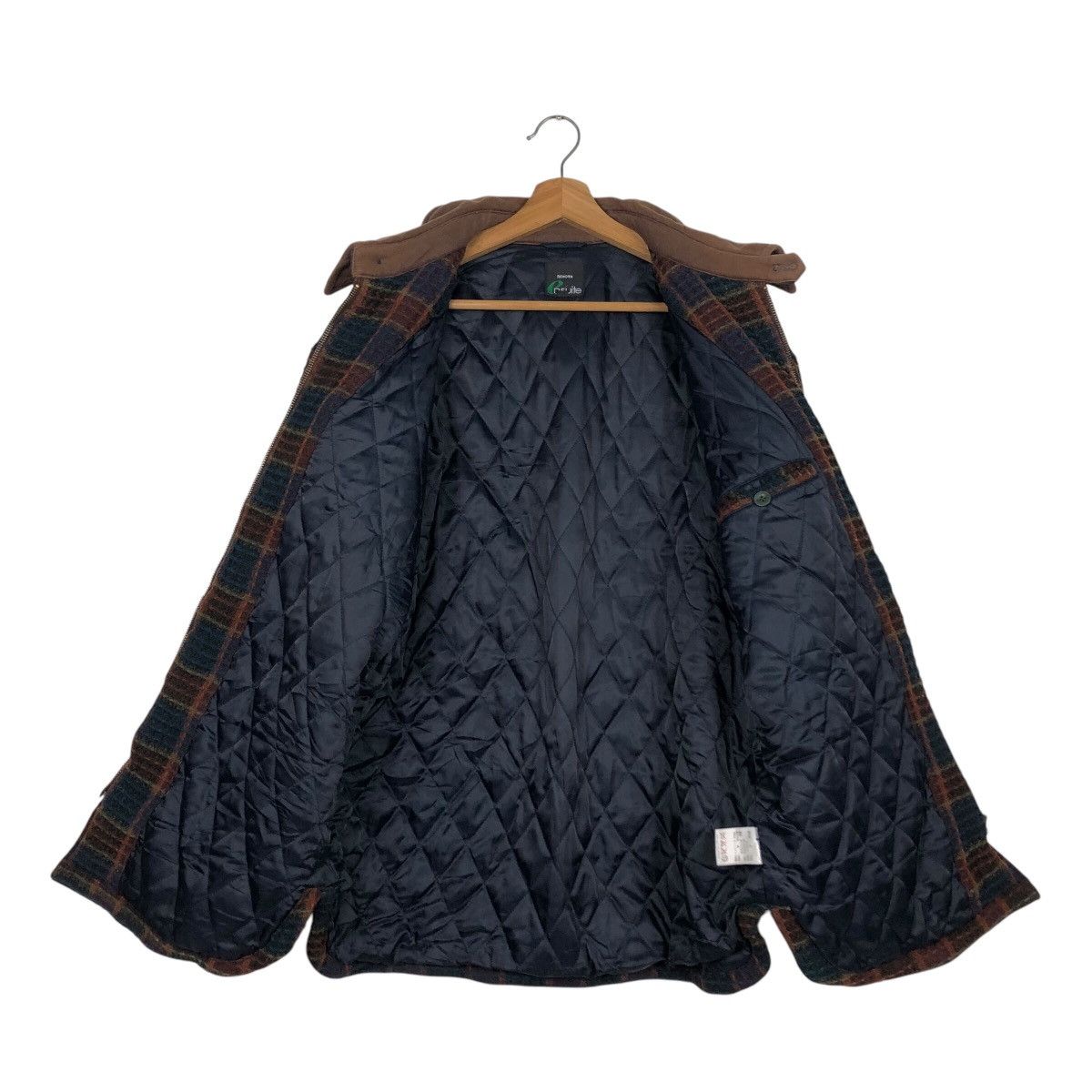 Japanese Brand 📌Vintage Wool Work Jacket Renown Tartan Design Issey Miyake Size US M / EU 48-50 / 2 - 14 Thumbnail
