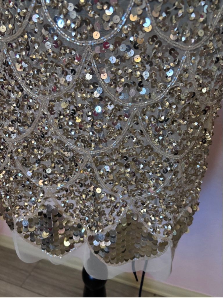 Adrianna Papell Women's Adrianna Papell Gold Cocktail Dress Size 6 Size M / US 6-8 / IT 42-44 - 6 Thumbnail