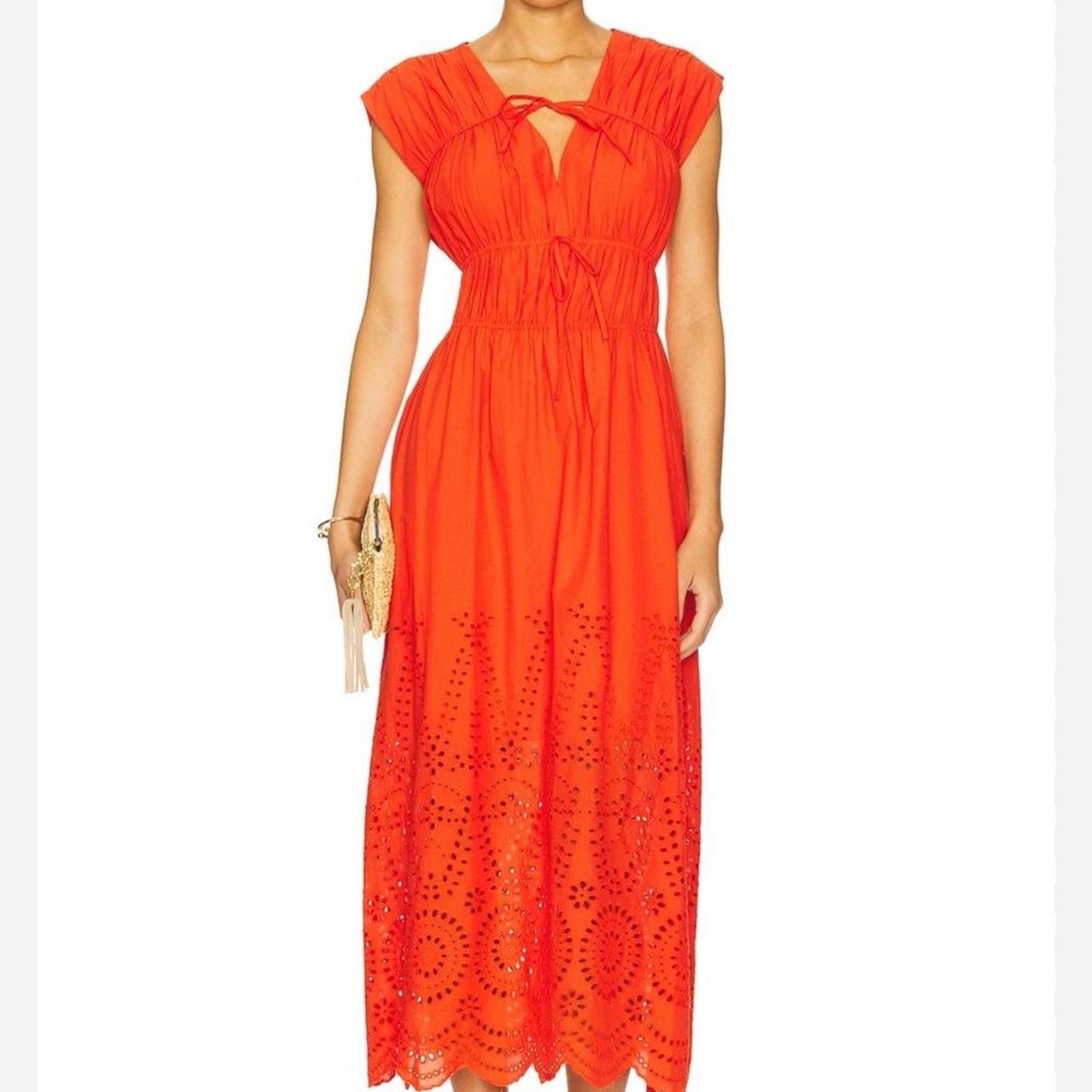Steve Madden Red Summer Dress - Full length red summer maxi dress Size XS / US 0-2 / IT 36-38 - 1 Thumbnail