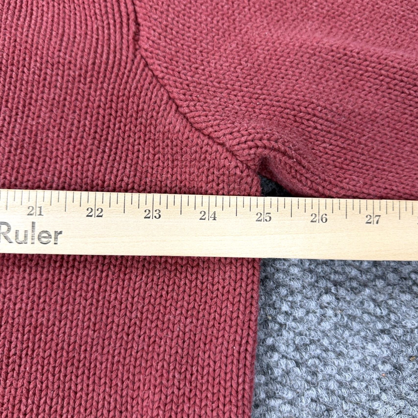 Polo Ralph Lauren VINTAGE Polo Ralph Lauren Sweater Shirt Mens XL Red V-Neck Knit Pullover 90s Polo Ralph Lauren 90s Mens XL Red V-Neck Knit Sweater Size US XL / EU 56 / 4 - 8 Thumbnail