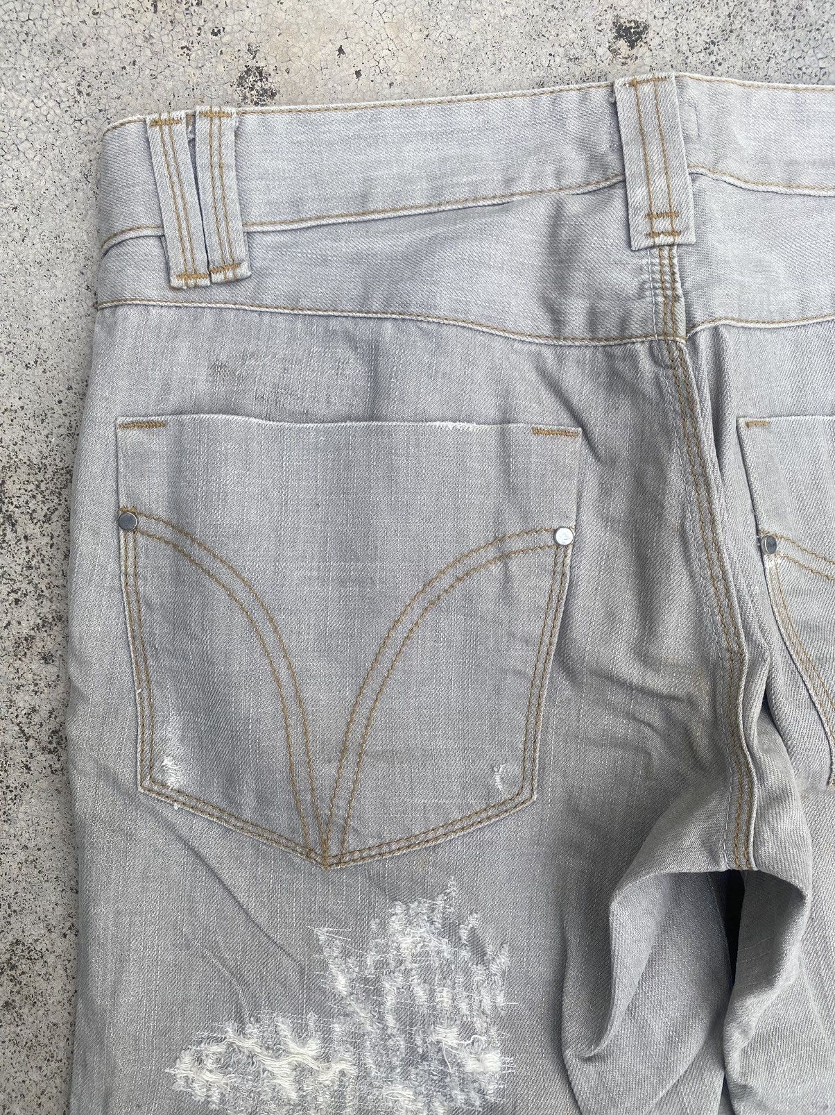 Designer × Dolce & Gabbana Dolce & Gabbana Boro Slim Fit Jeans Size US 32 / EU 48 - 15 Thumbnail