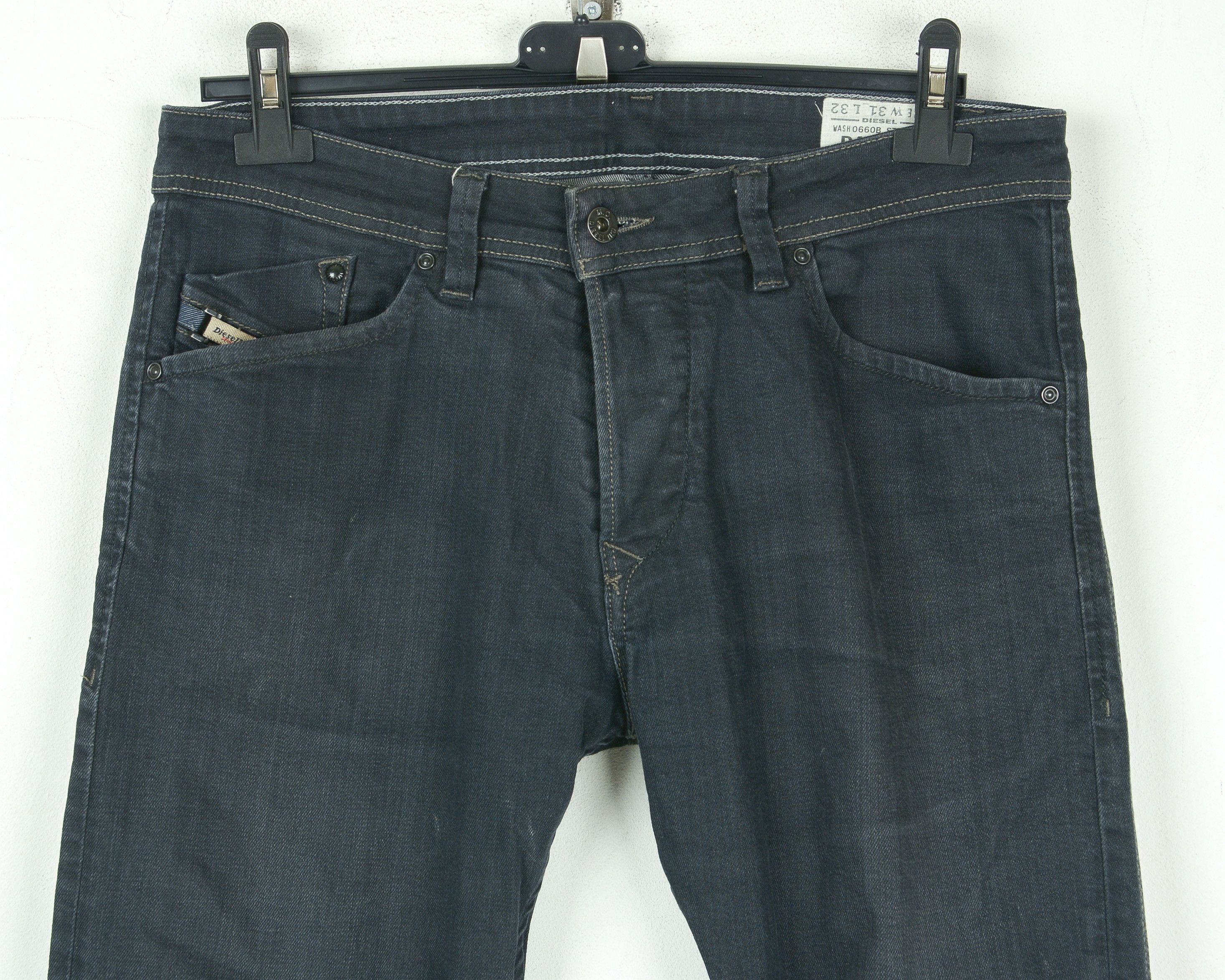 Diesel Darron W31 L32 Regular Slim Tapered Jeans Pants Trousers Size US 31 - 2 Thumbnail