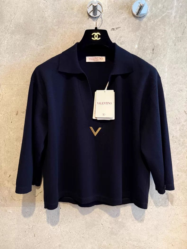Valentino Valentino Knitted tops Size S / US 4 / IT 40 - 1 Thumbnail