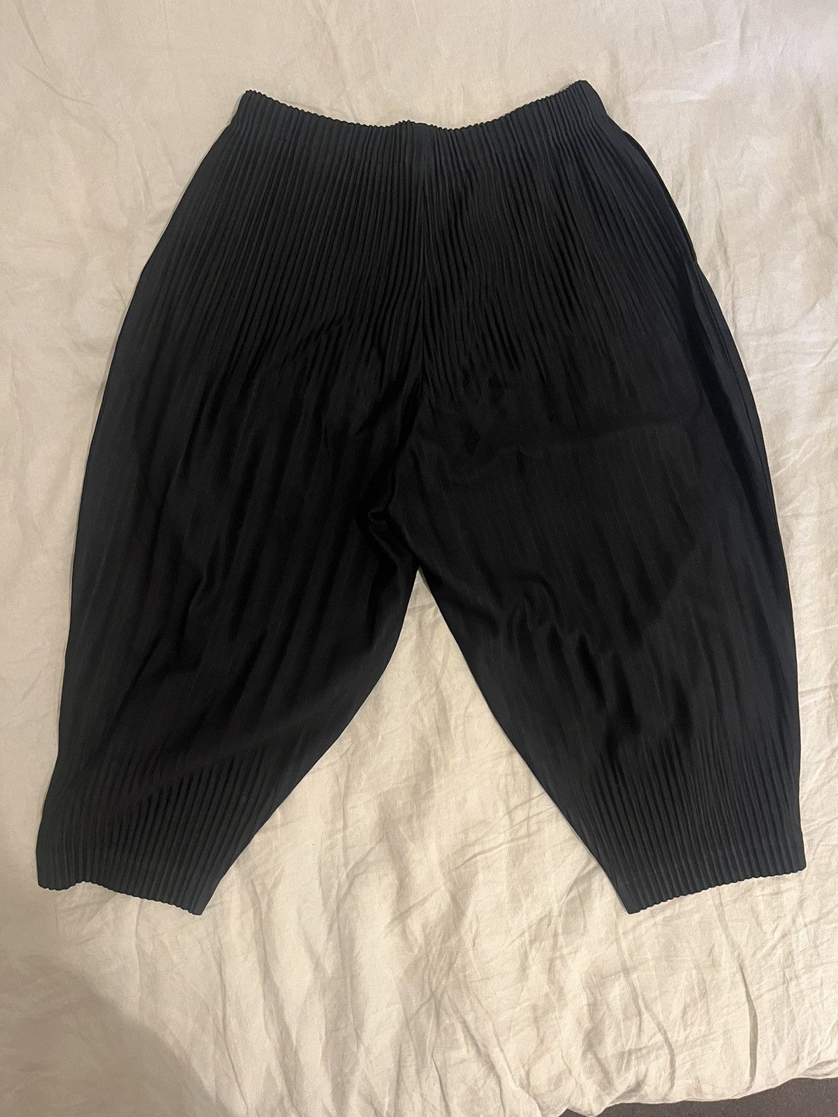 Pleats Please Issey Miyake Cropped pleat pants Size US 30 / EU 46 - 4 Thumbnail