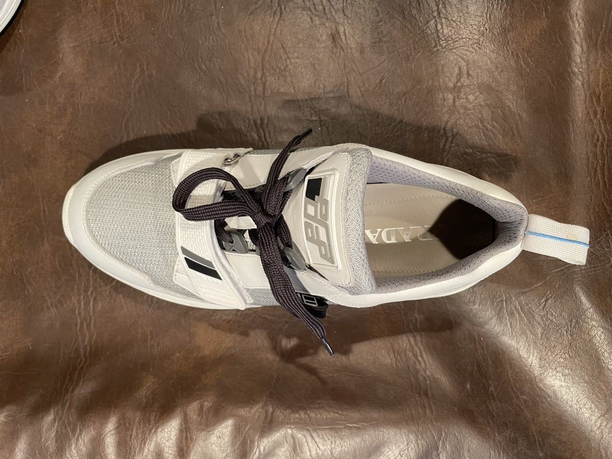 Prada Mechano “White Silver” Size US 10 / EU 43 - 4 Thumbnail