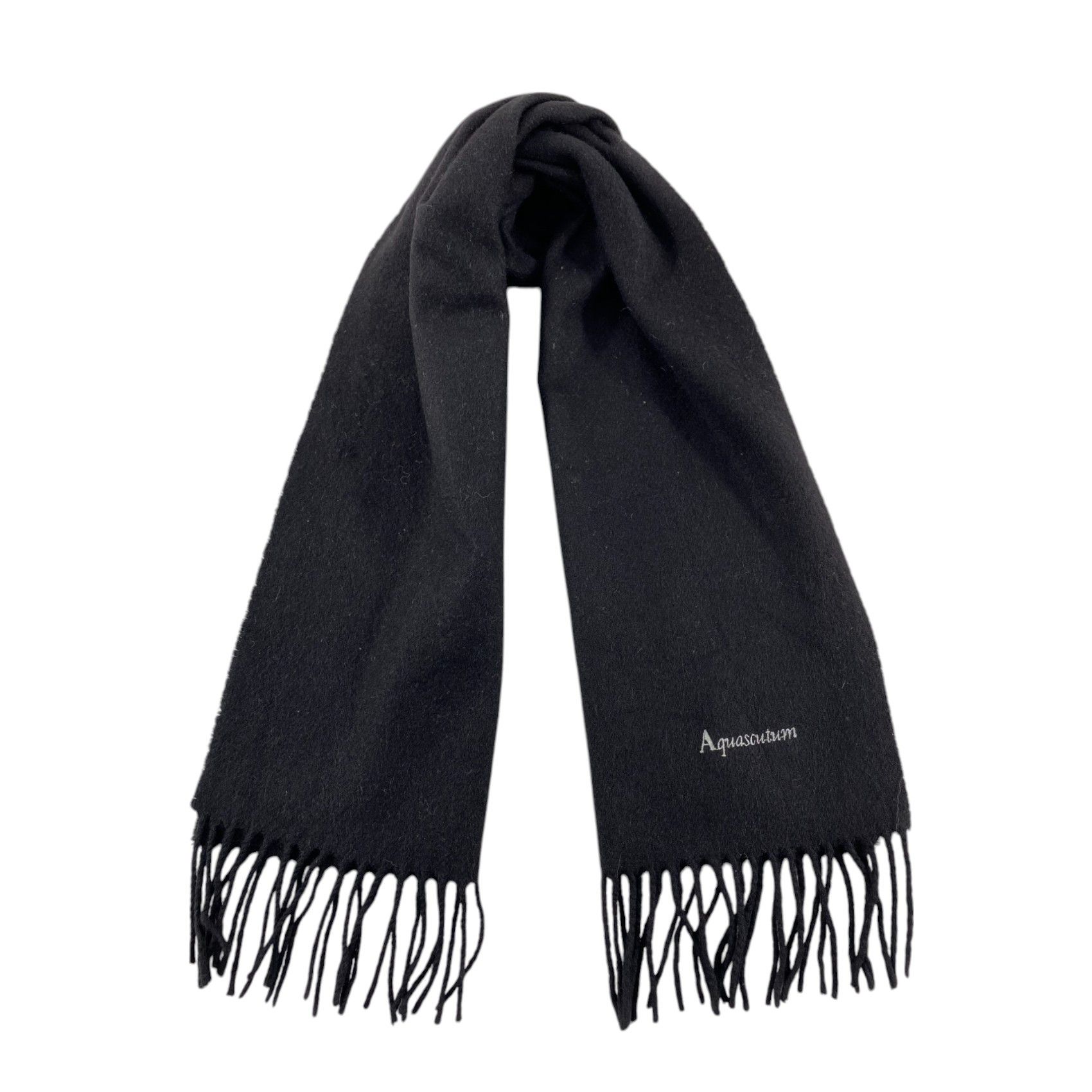 Aquascutum × Vintage Aquascutum Scarf / Muffler / Neckwear - WW1666 Size ONE SIZE - 1 Thumbnail